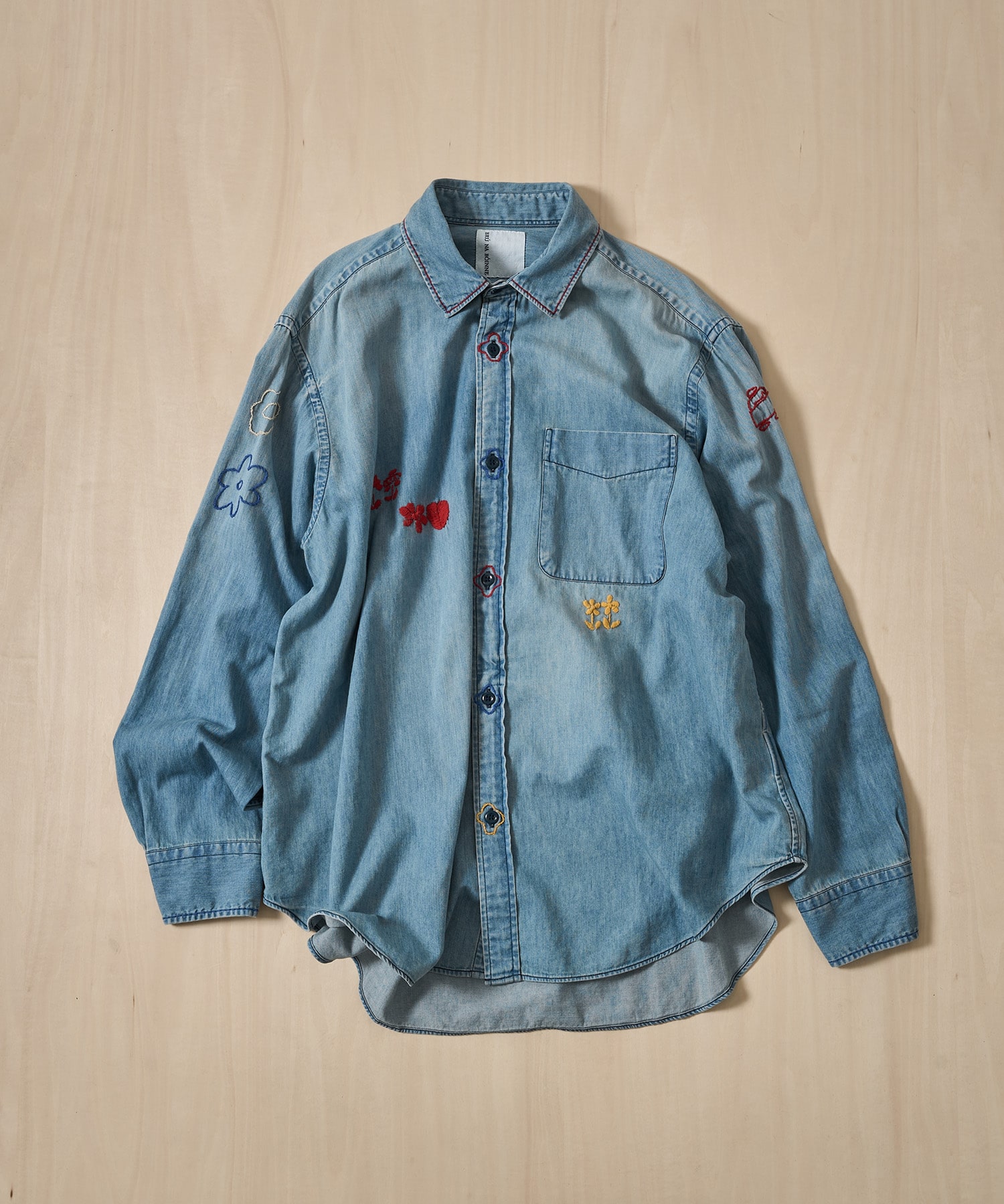 ラッキーエンブロイダリーシャツ BRU NA BOINNE