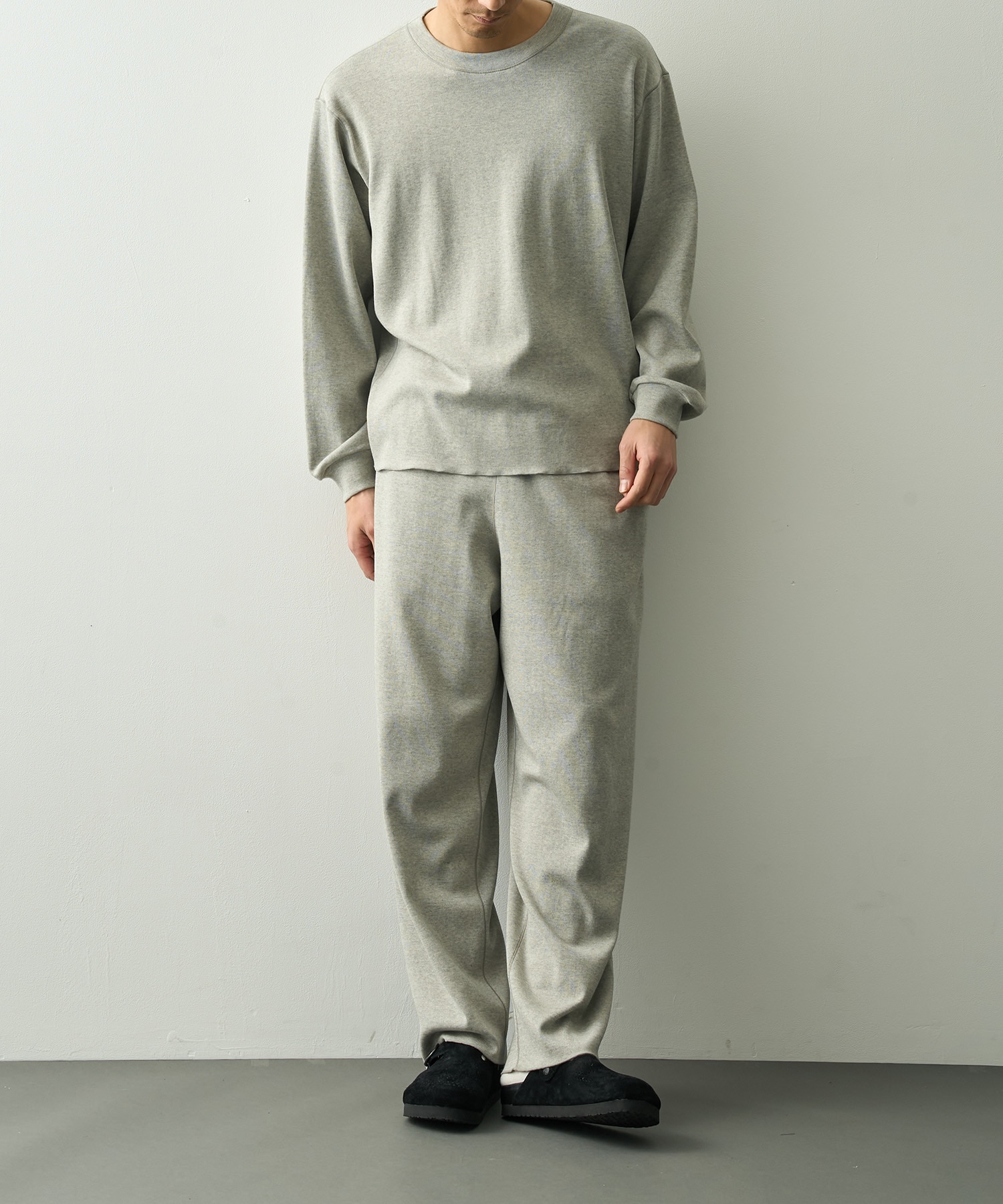 High Wet Rib Long Sleeve Pull Over GOOD PEOPLE GOOD STITCHING GOOD PRODUCT