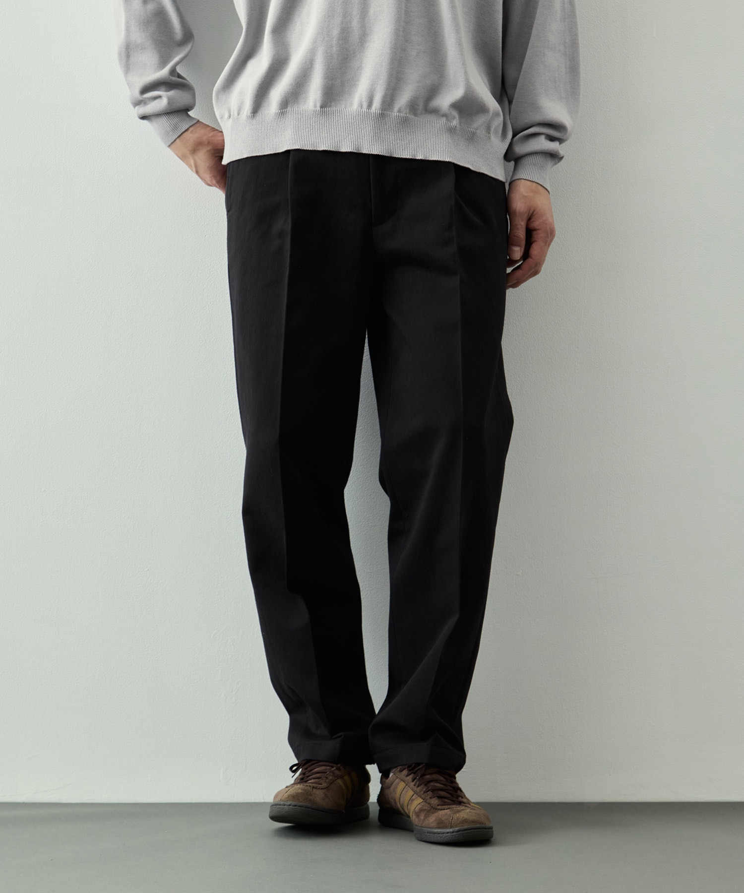 ソフトツイスト1タックチノパンツ KEY TIMEZ