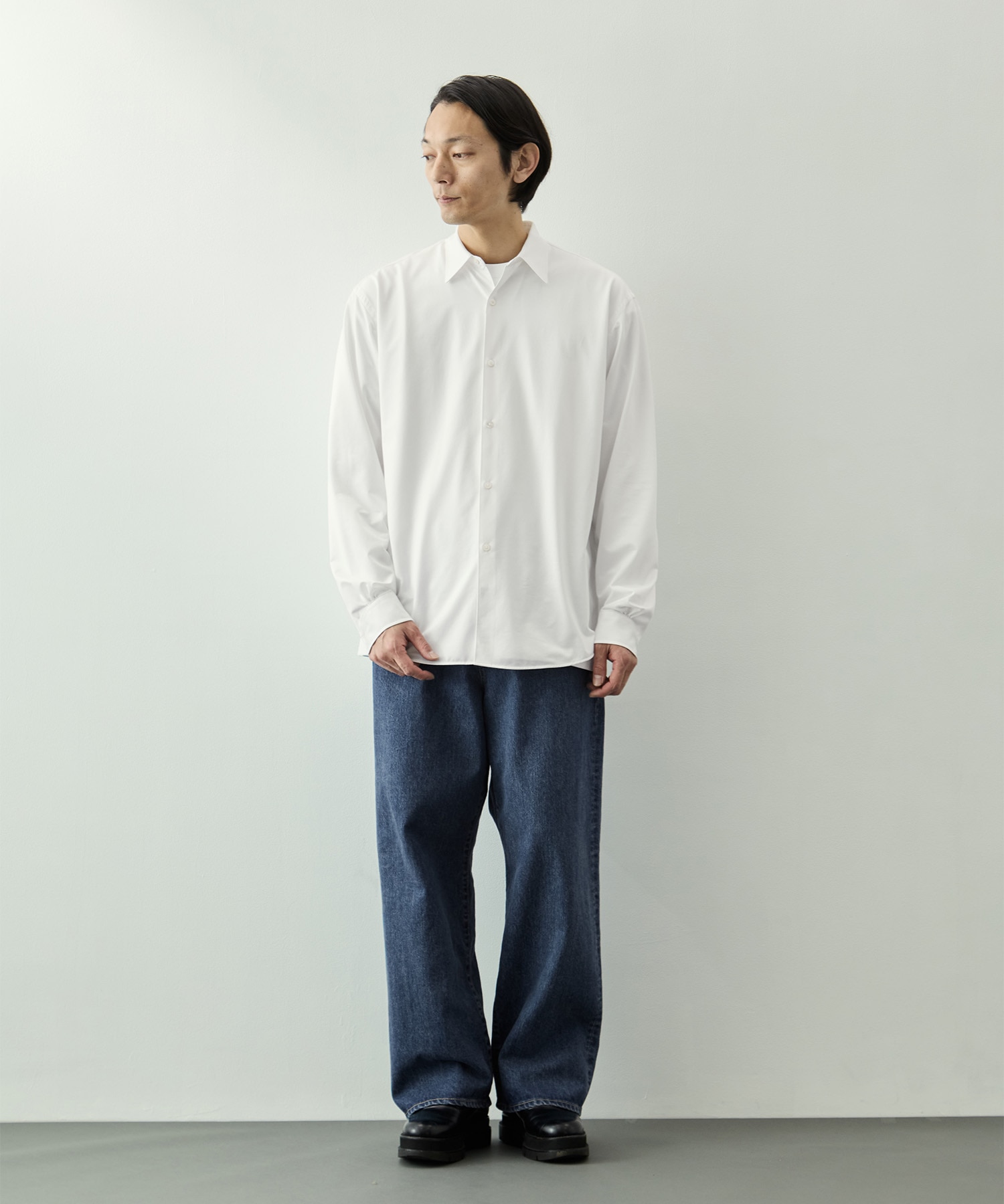 ヴィンテージスラブワイドデニム KEY TIMEZ