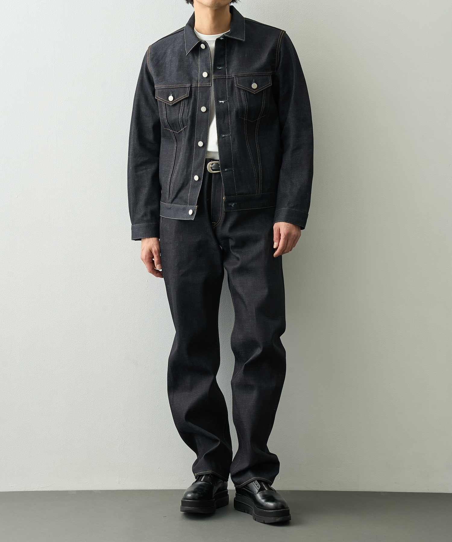 #003 STANDARD DENIM JACKET 14.7oz MOMOTARO JEANS