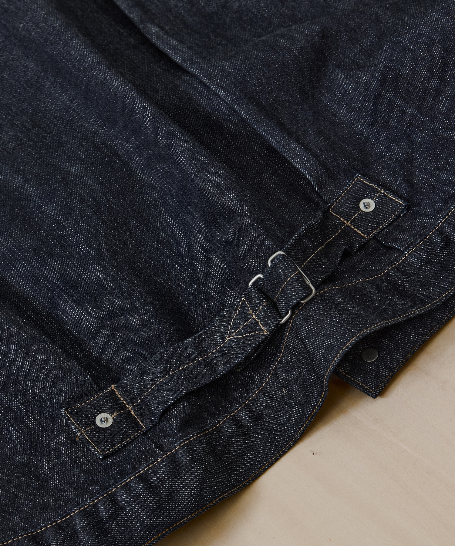 ヴィンテージスラブデニムジャケット KEY TIMEZ