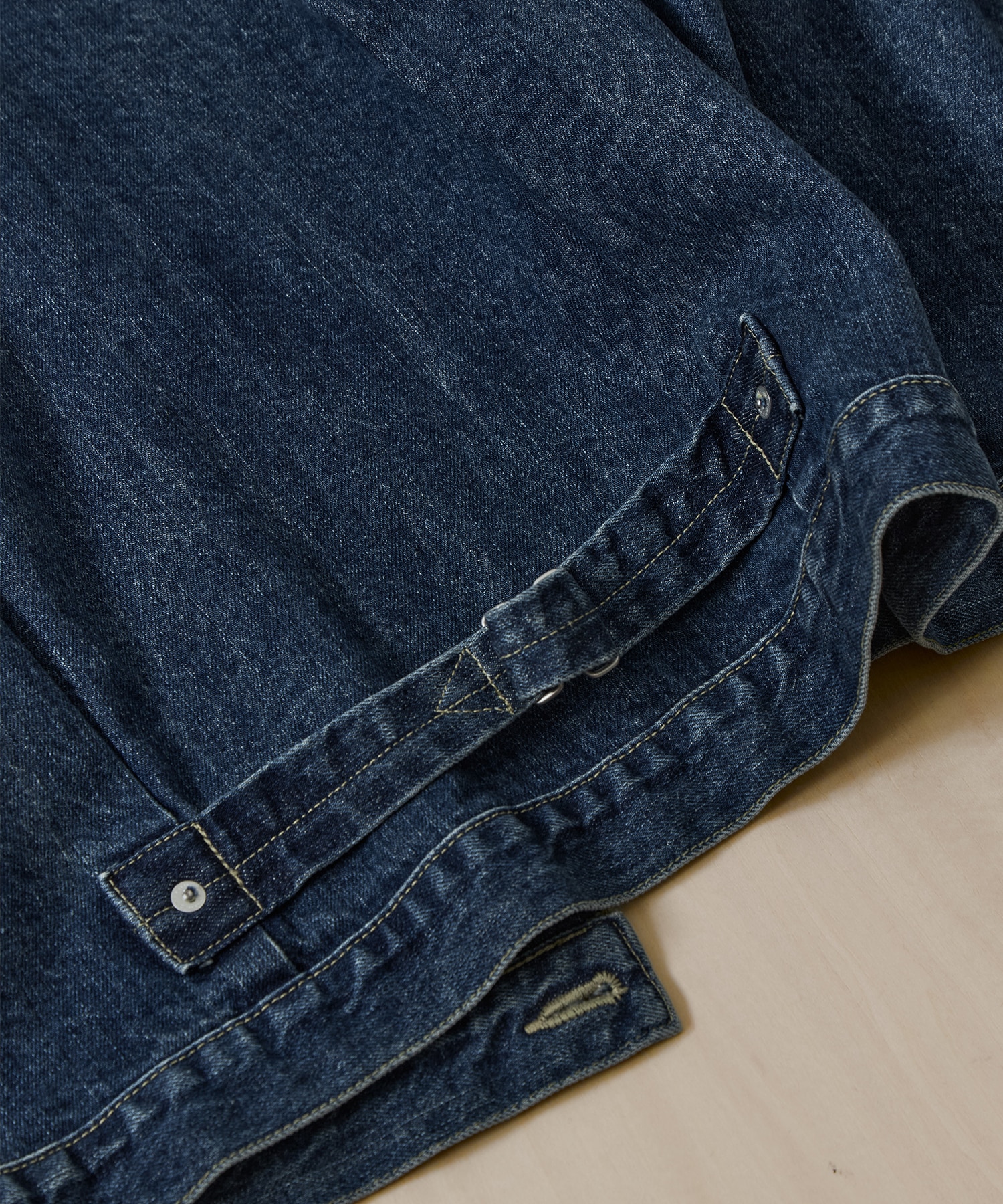 ヴィンテージスラブデニムジャケット KEY TIMEZ