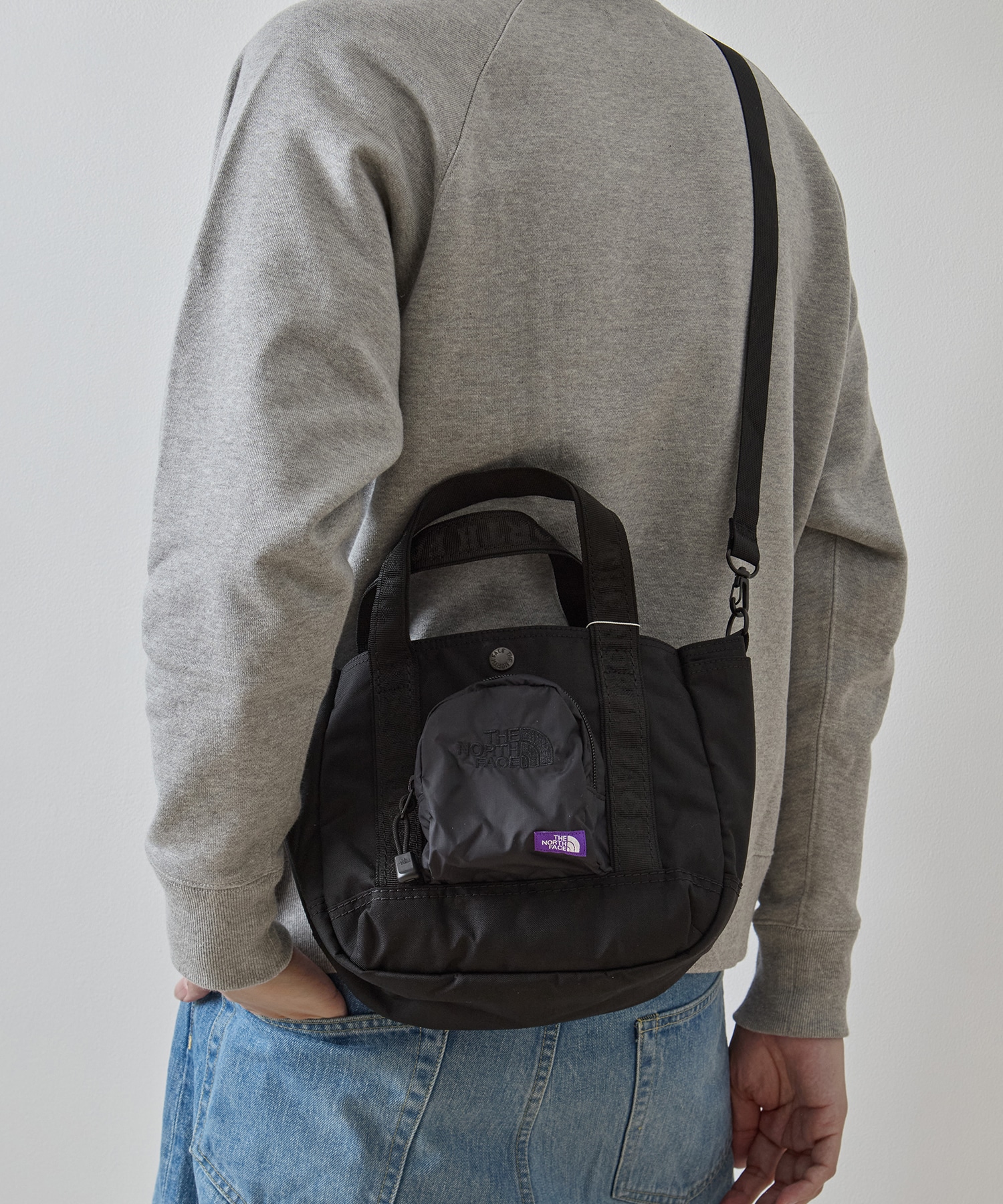 CORDURA Nylon Shoulder Tote Bag THE NORTH FACE Purple Label