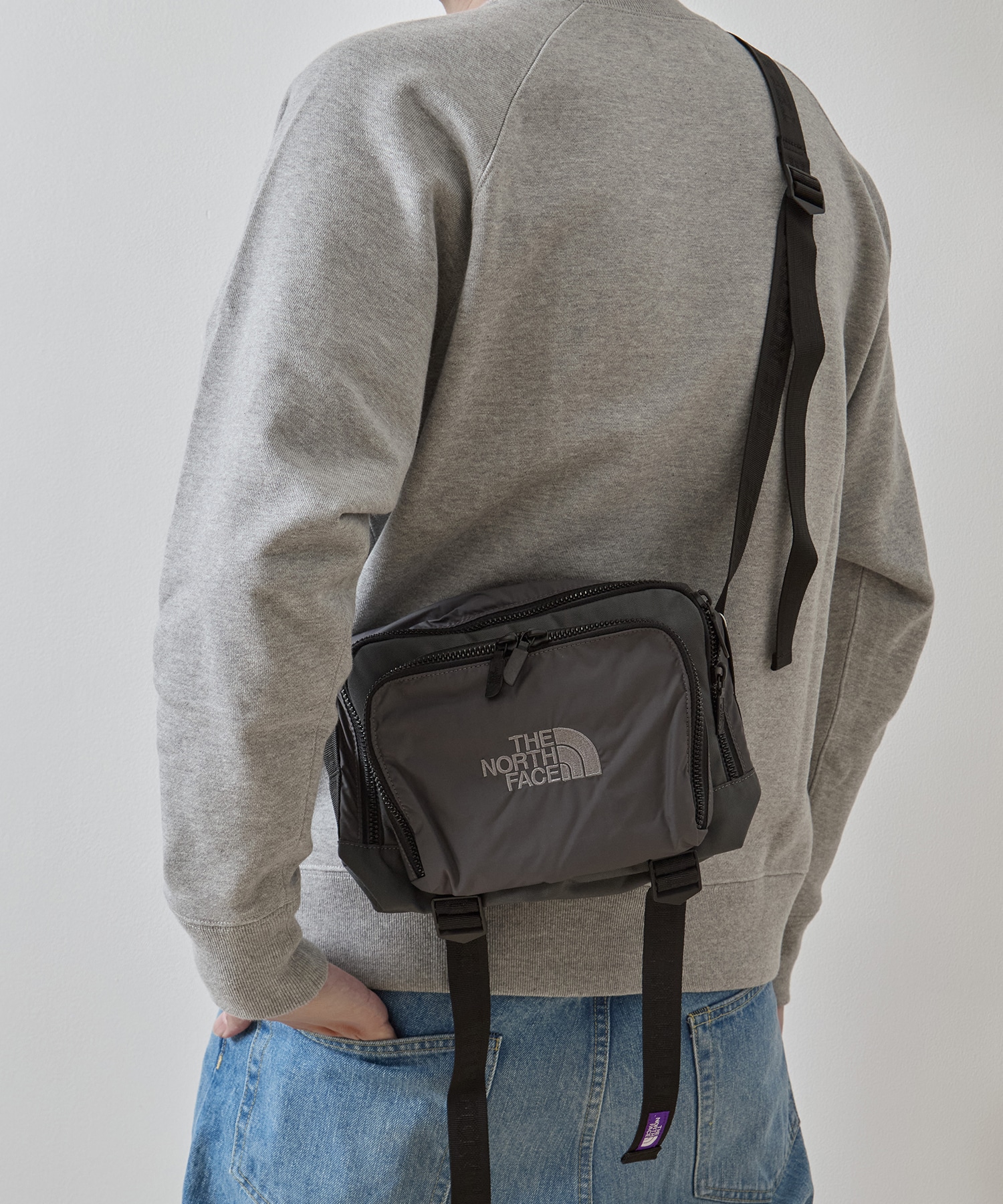 CORDURA Nylon Shoulder Bag THE NORTH FACE Purple Label