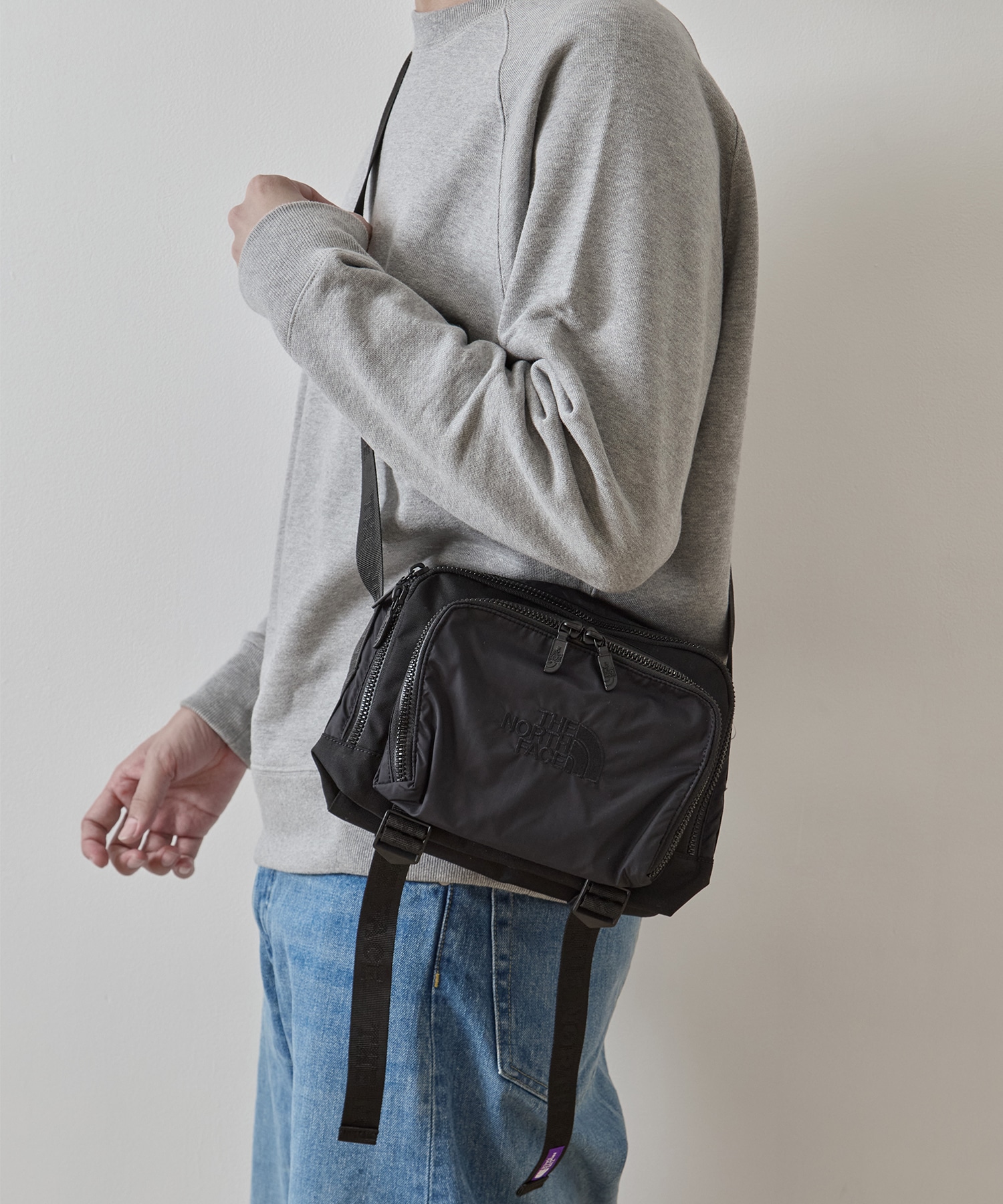 CORDURA Nylon Shoulder Bag THE NORTH FACE Purple Label