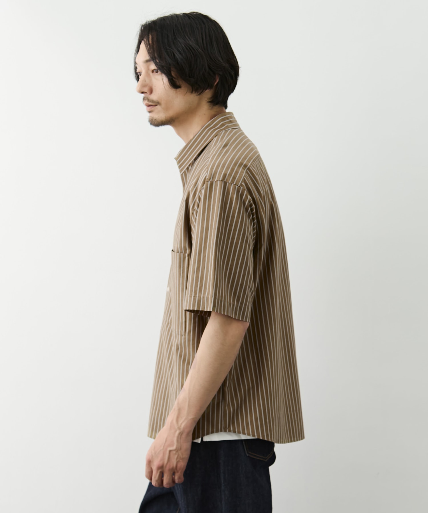 Double Pocket Half Sleeve Shirt GOOD PEOPLE GOOD STITCHING GOOD PRODUCT