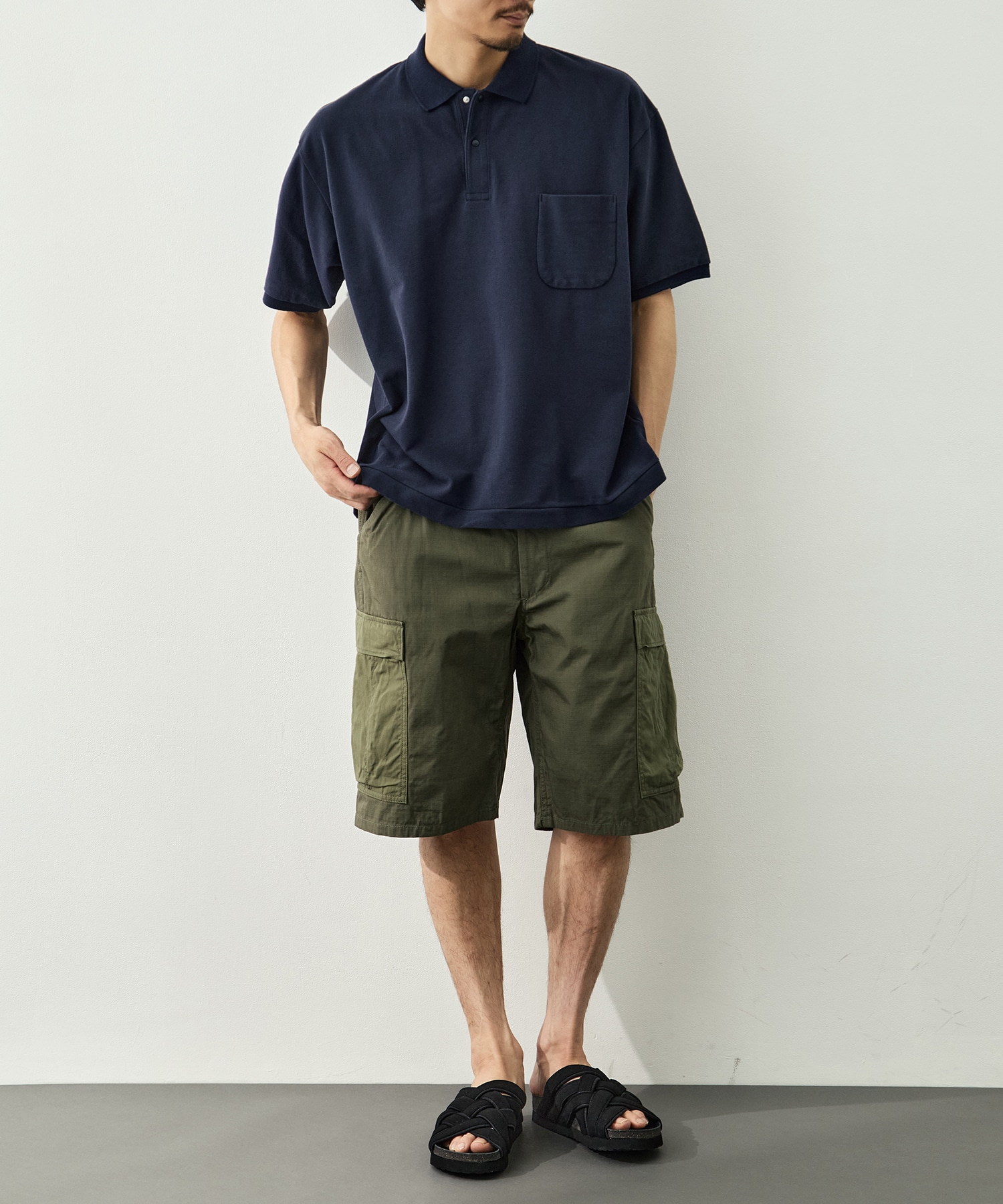 S/S Polo Shirt nanamica