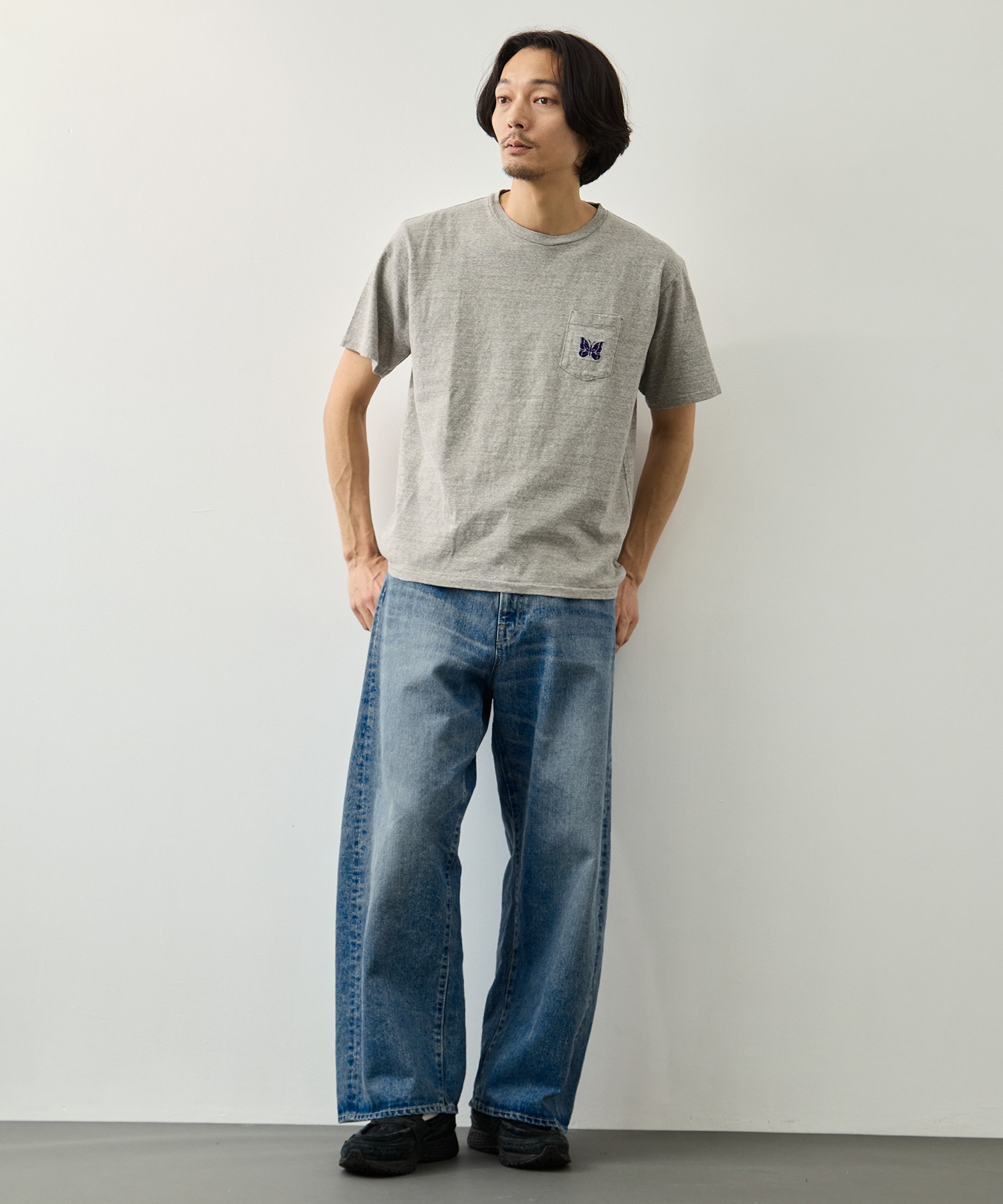 S/S Pocket Tee - Cotton Jersey Needles