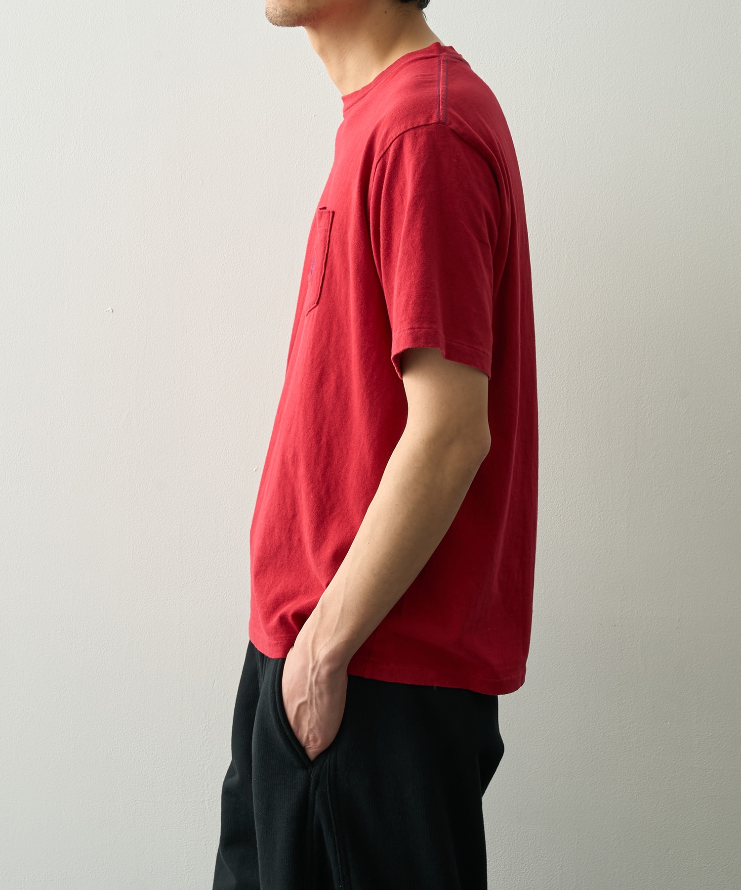 S/S Pocket Tee - Cotton Jersey Needles