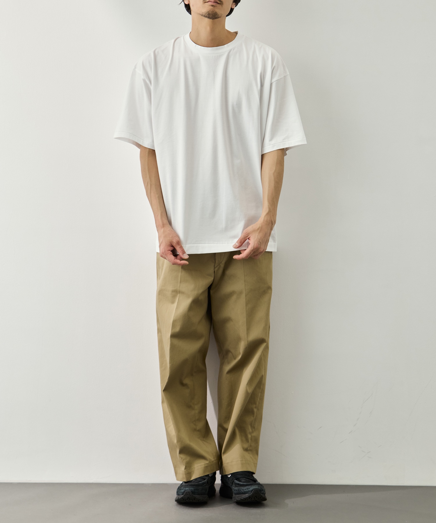 SUVIN 60/2 OVERSIZED T-SHIRT ATON