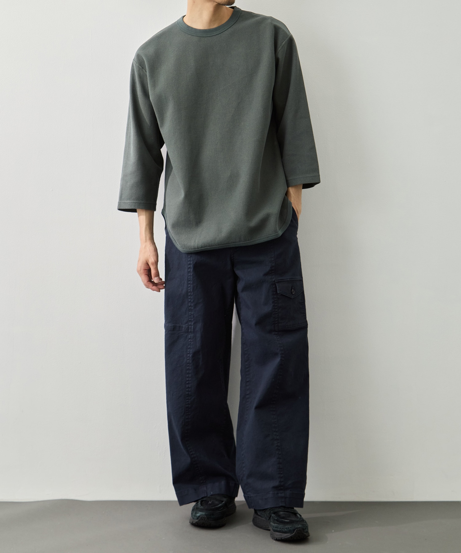 Rough&Smooth Thermal Baseball Tee blurhmsROOTSTOCK