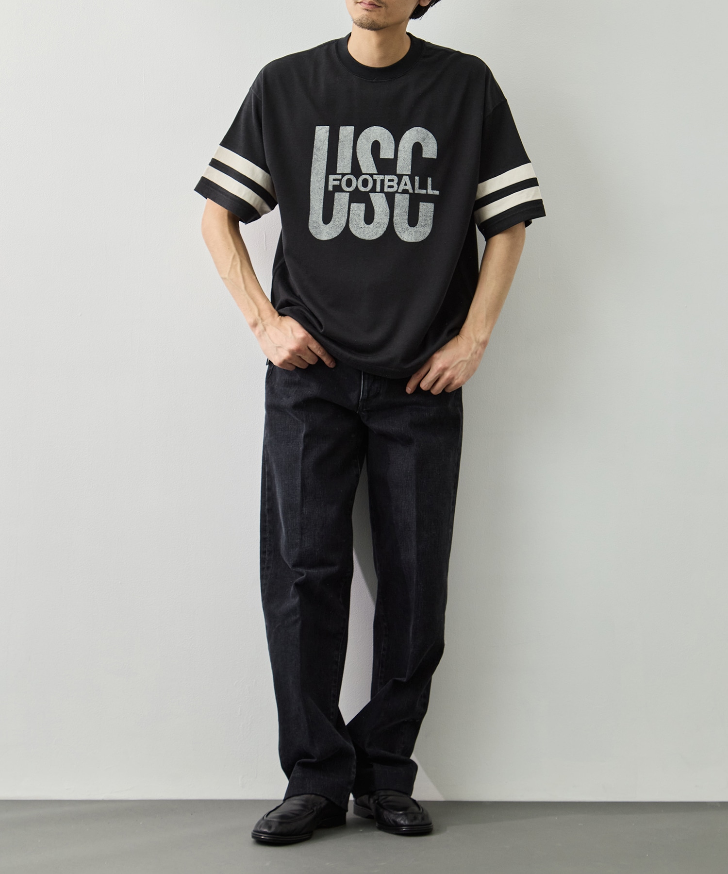 R/C天竺フットボールT(USC) REMI RELIEF