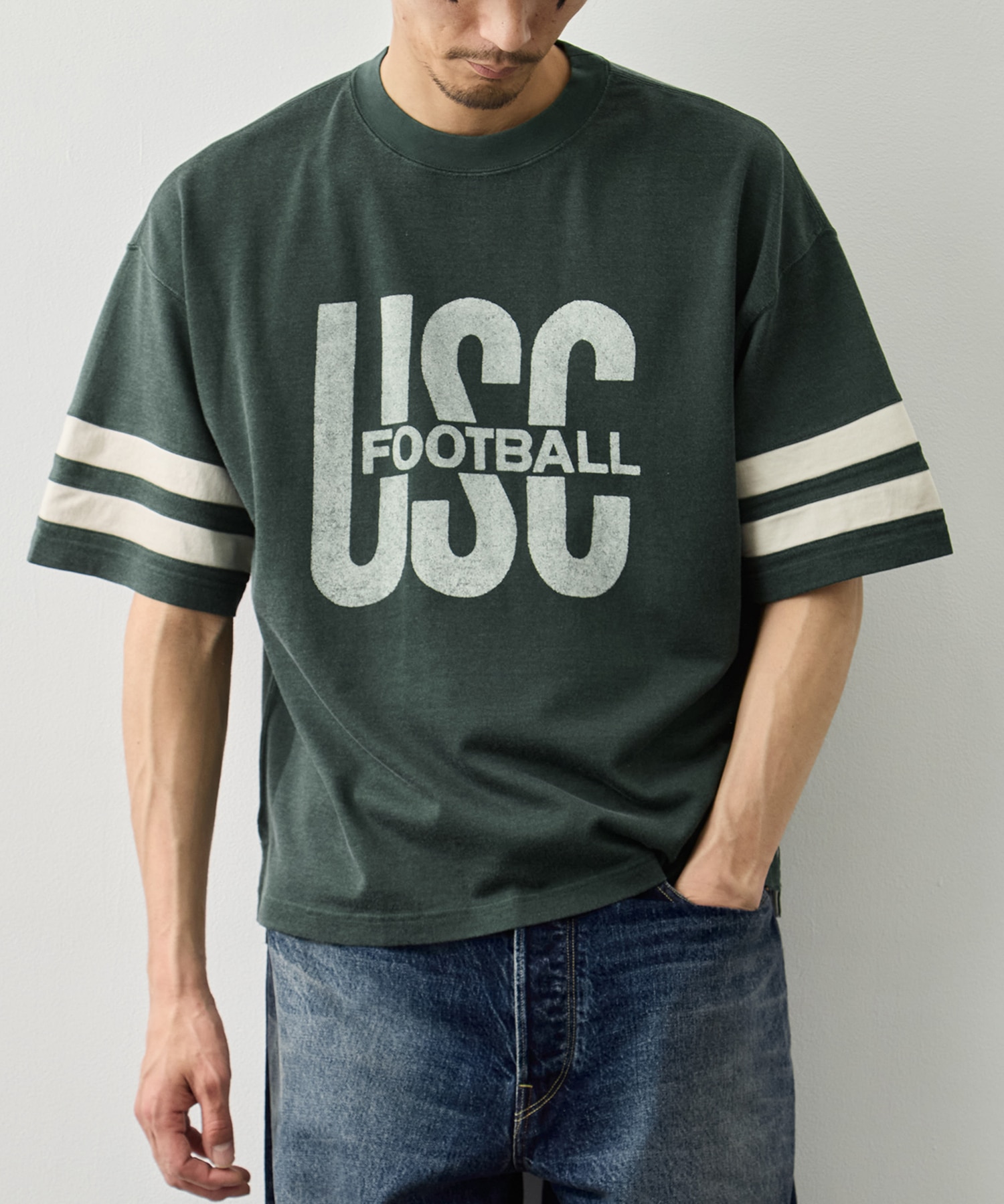 R/C天竺フットボールT(USC) REMI RELIEF