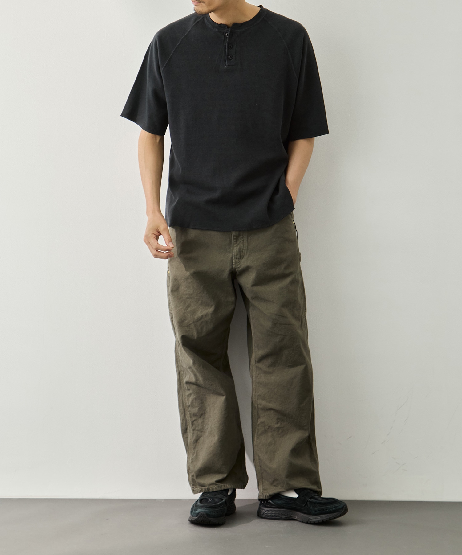 WタックラグランヘンリーネックT REMI RELIEF