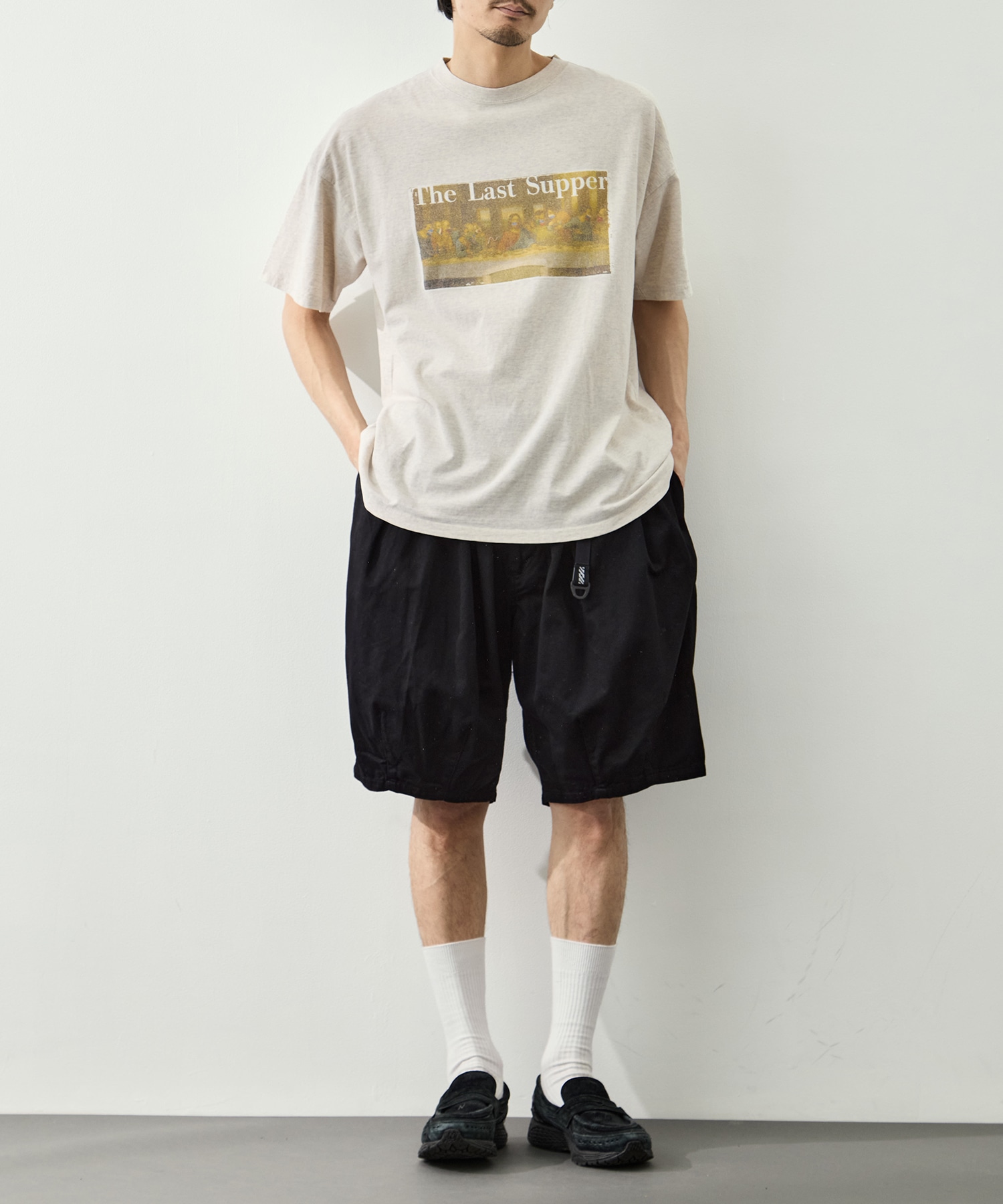 HARD SP加工20/-天竺BIGサイズT(The Last Supper) REMI RELIEF