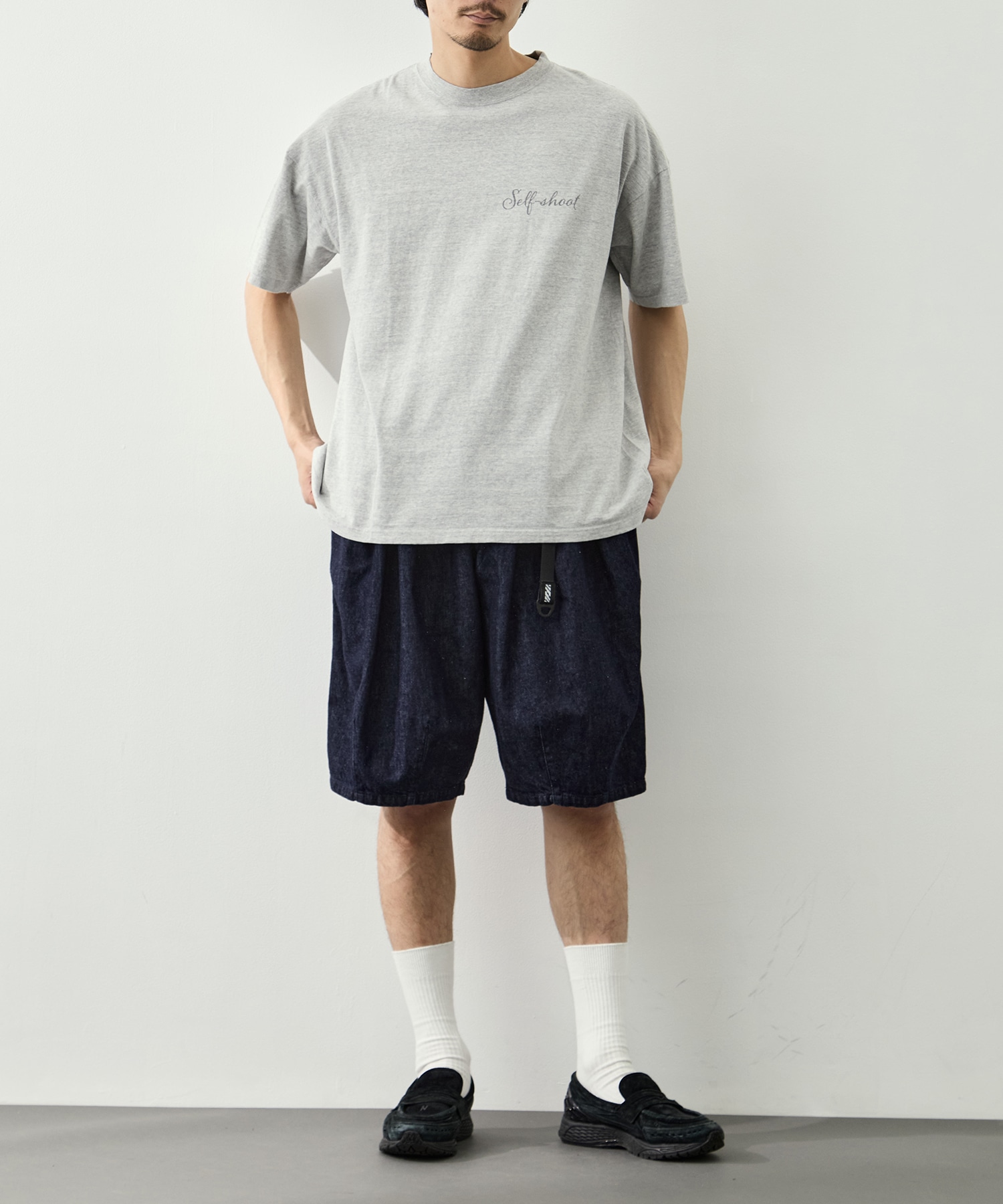 HARD SP加工20/-天竺BIGサイズT(Self shot M) REMI RELIEF