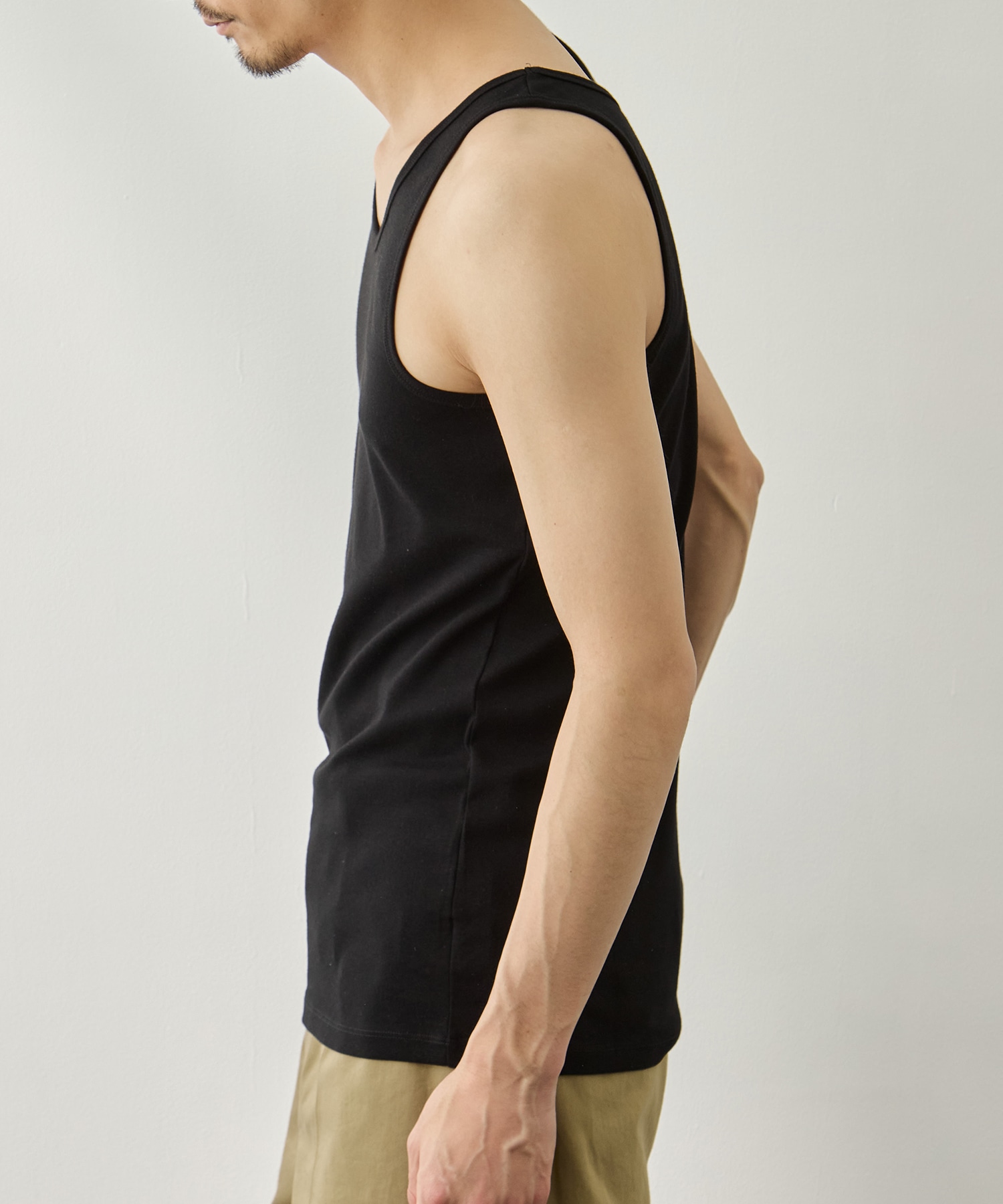 ESSENTIAL / BLENDED MATERIAL TANK TOP BODHI