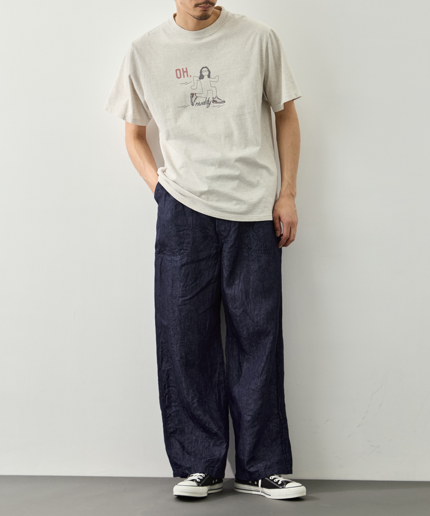 WWII 40S U.S NAVY LINEN DENIM UTILITY TROUSERS orslow