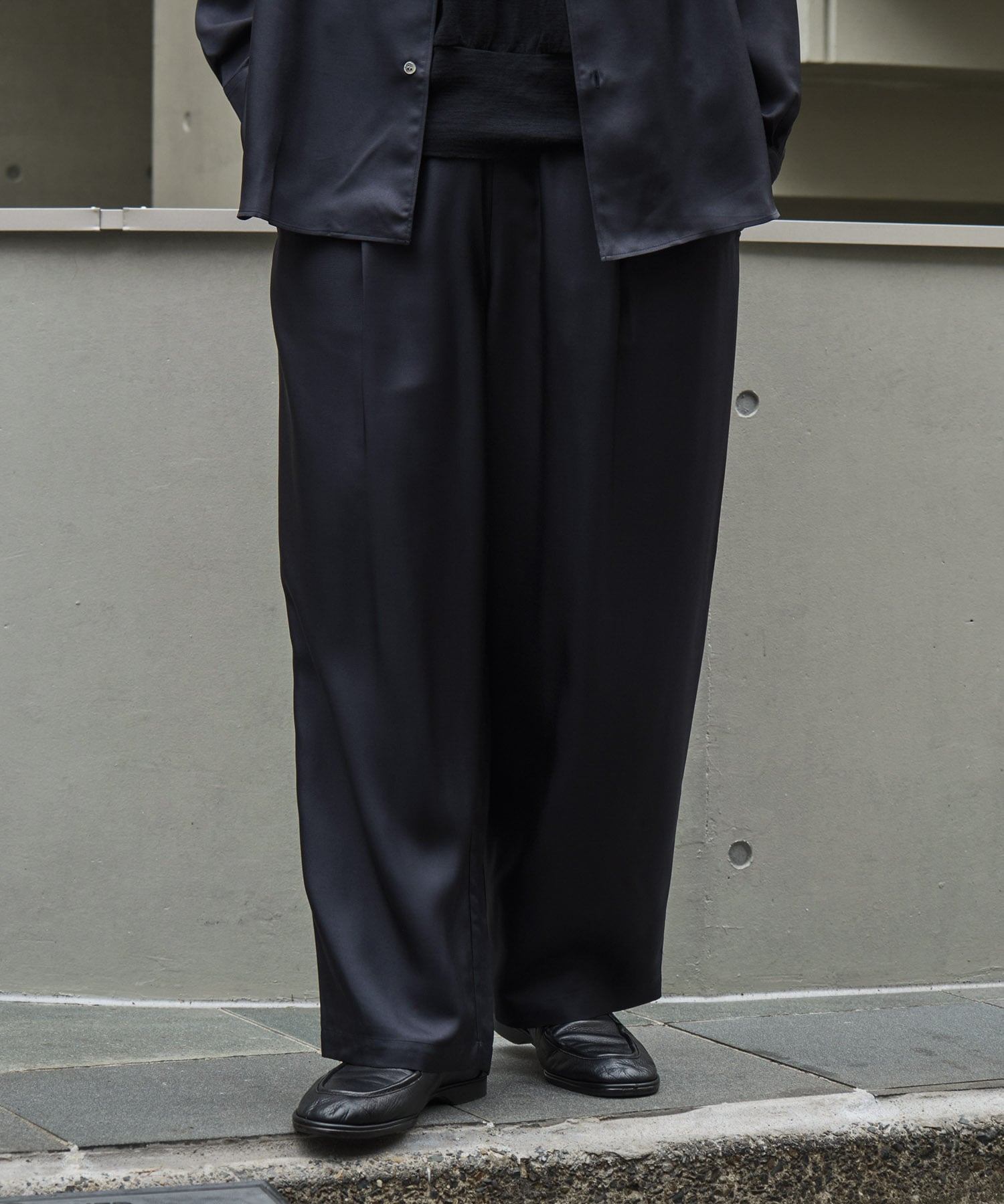 VACANCES / WASHABLE MATTE SILK PANTS BODHI