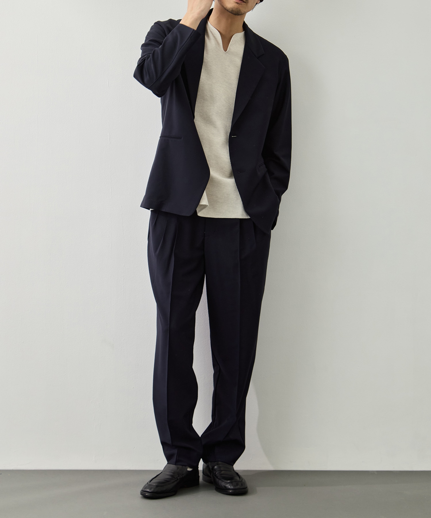 3-Tuck Drawstring Easy Pants GOOD PEOPLE GOOD STITCHING GOOD PRODUCT