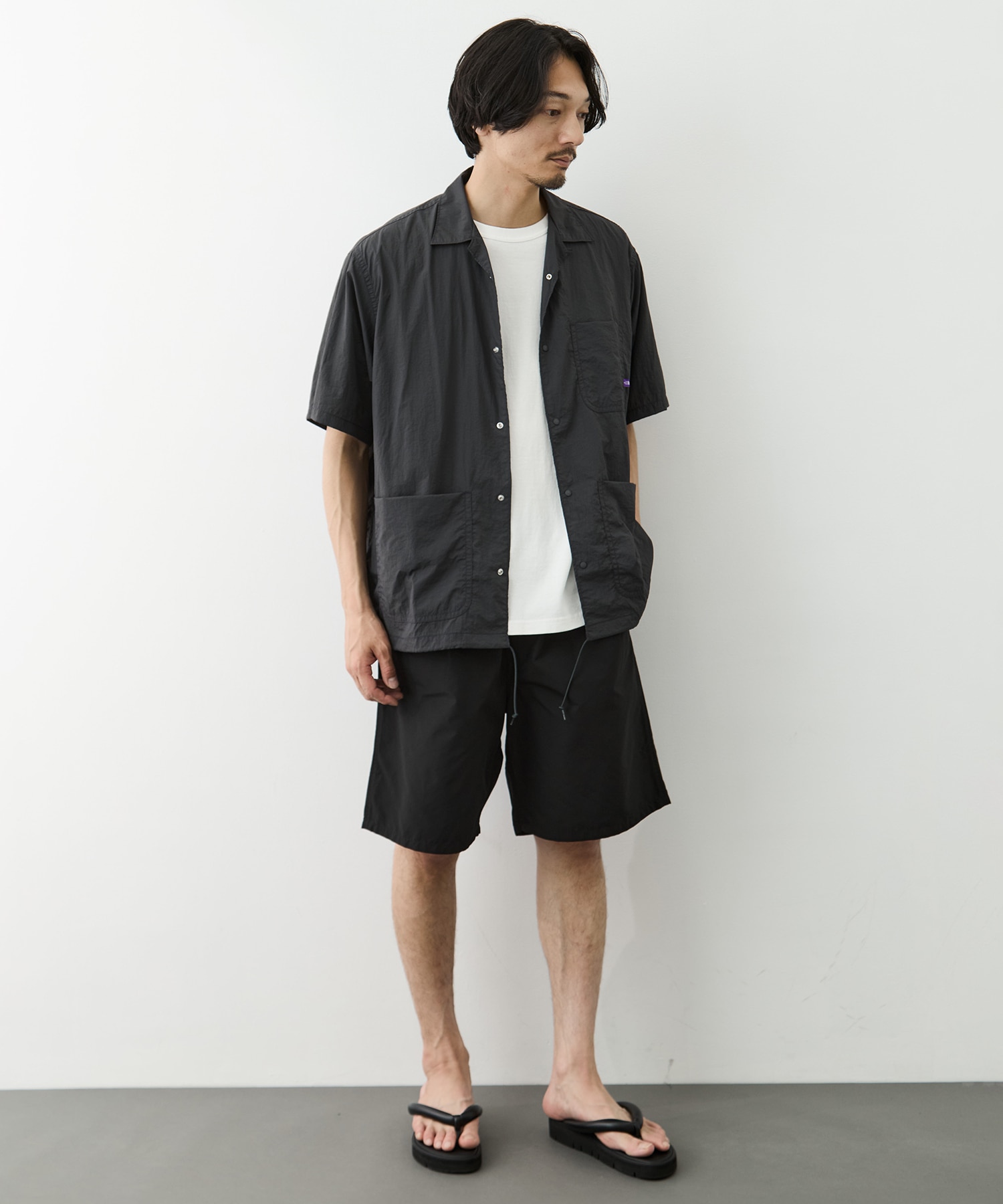 Double Peak Tuck Field Shorts THE NORTH FACE Purple Label