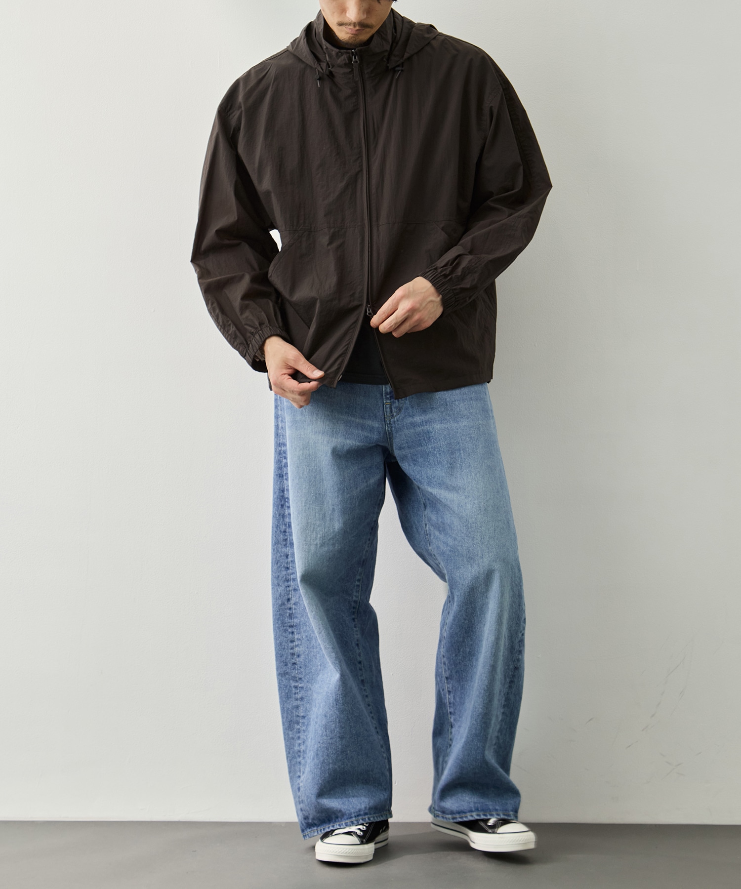 SUPER LIGHT NYLON SPORT JACKET ATON