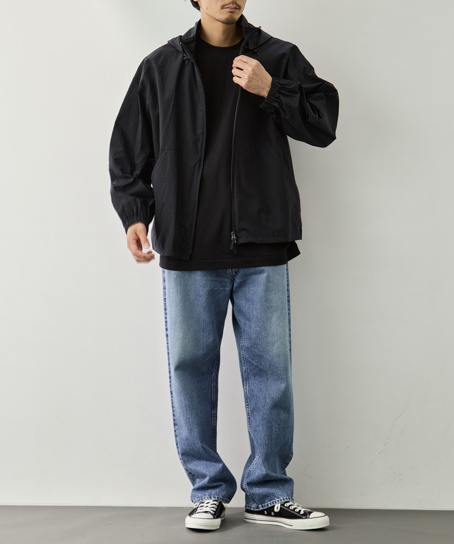 SUPER LIGHT NYLON SPORT JACKET ATON