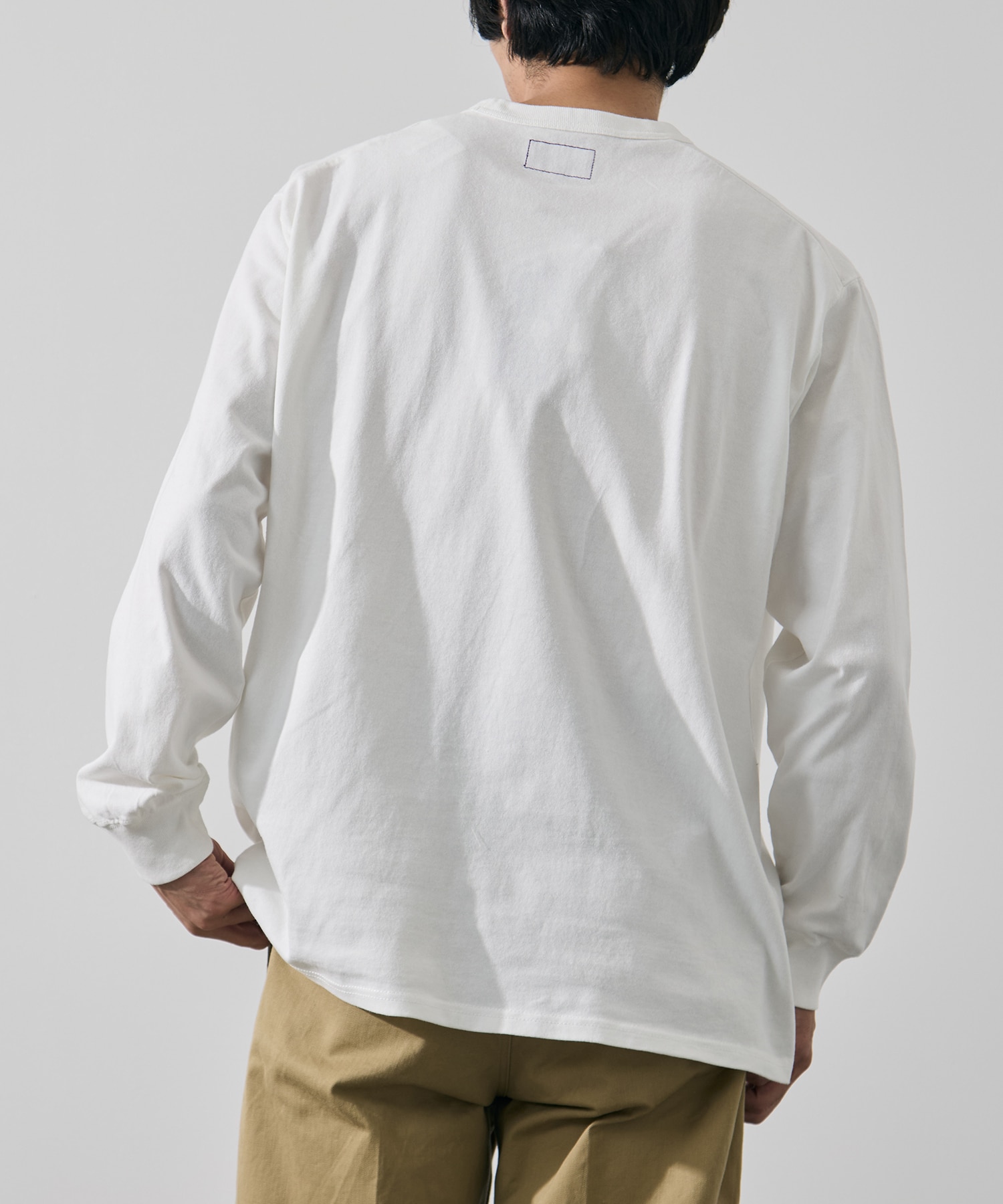 8oz Field Long Sleeve Pocket Tee THE NORTH FACE Purple Label