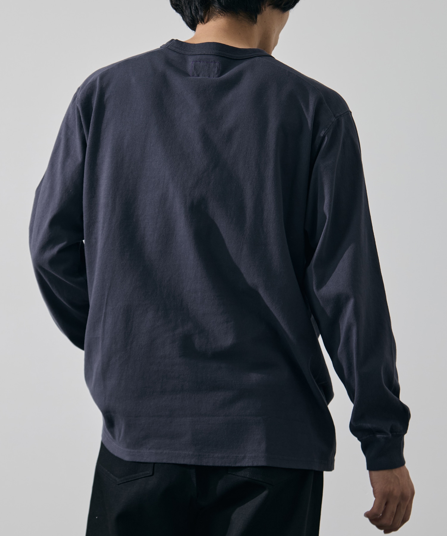8oz Field Long Sleeve Pocket Tee THE NORTH FACE Purple Label