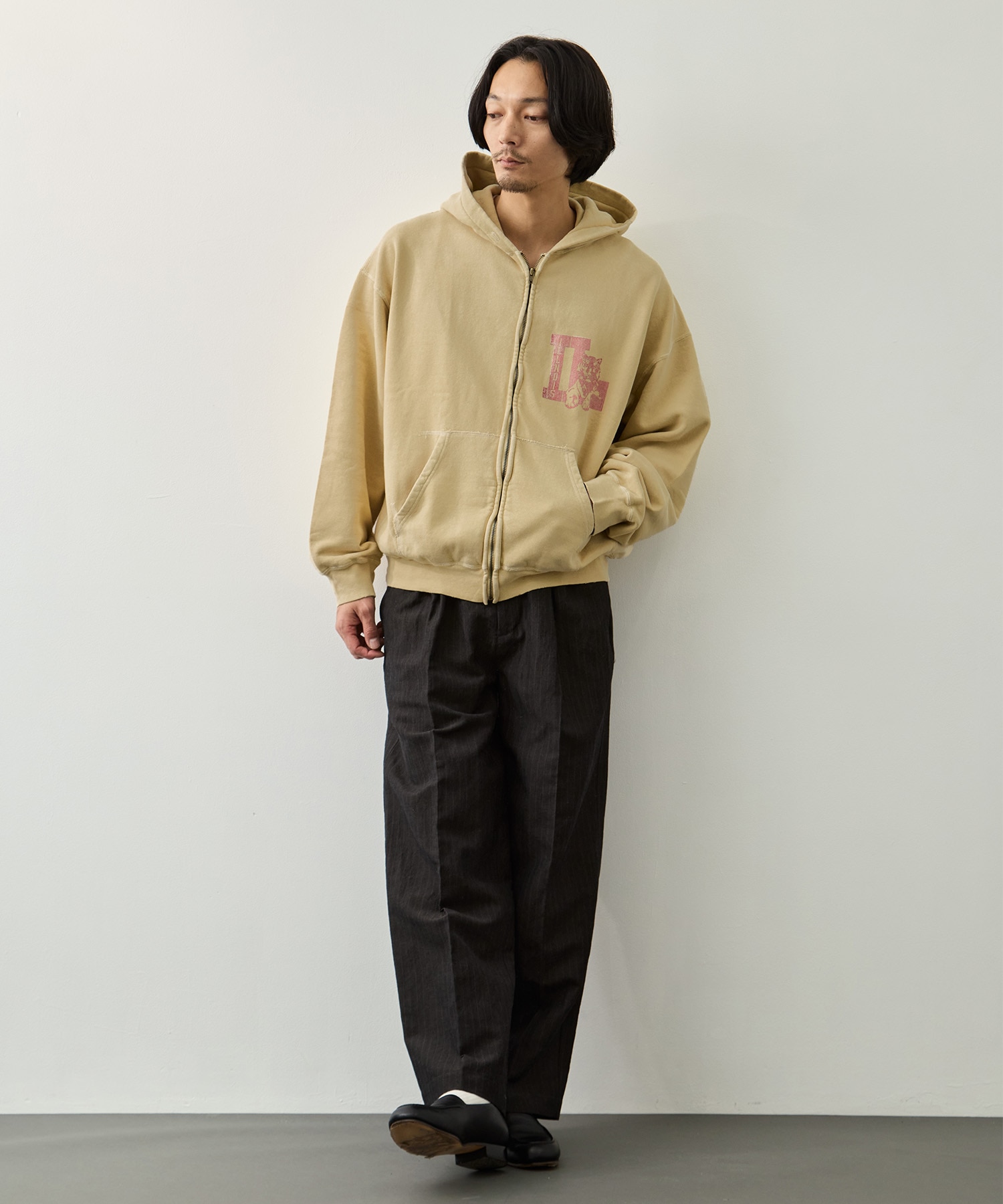 NEW SP加工3飛び裏毛ZIPパーカー(IL) REMI RELIEF