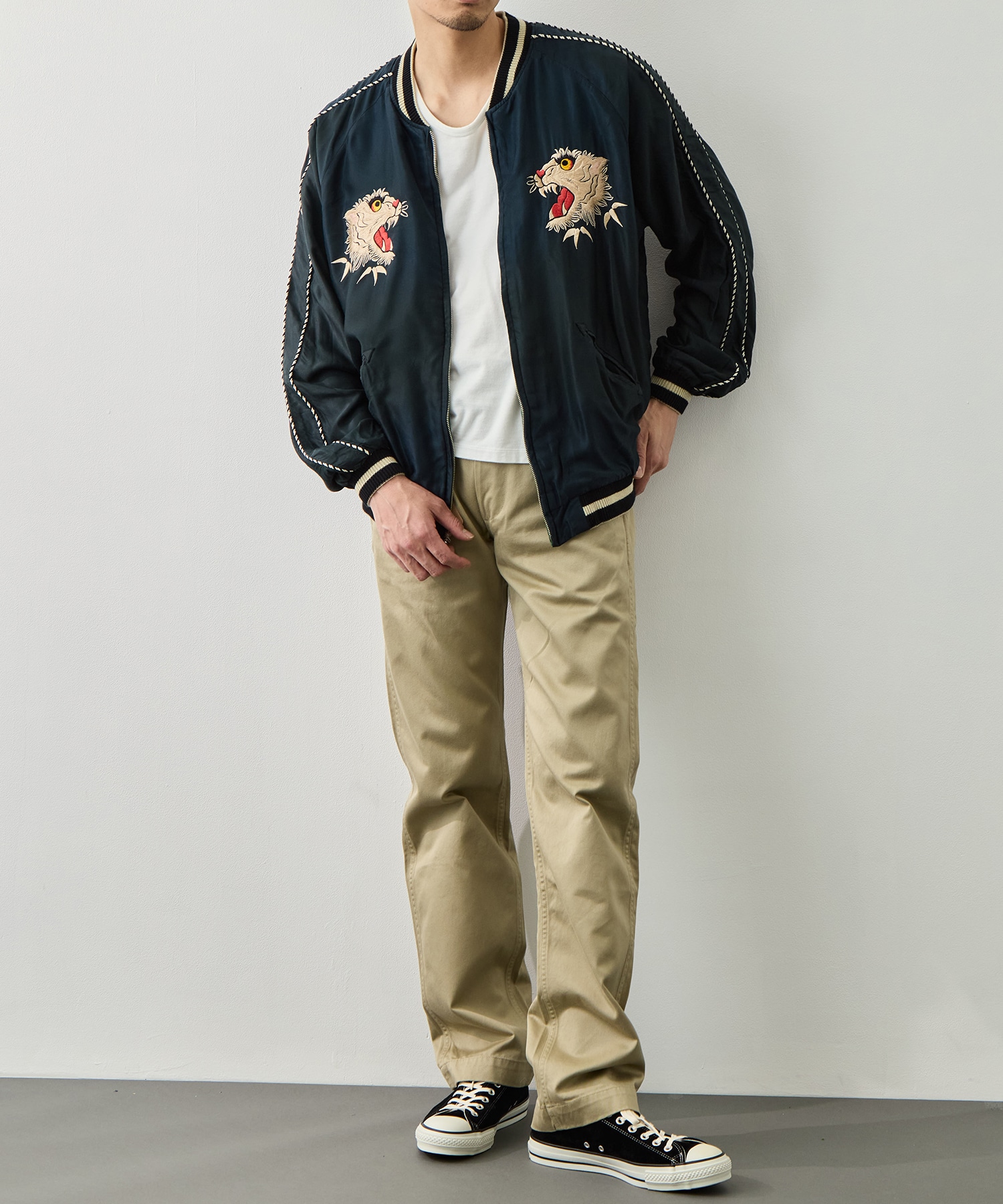 ACETATE SUKA AGING MODEL TIGER HEAD TAILOR TOYO