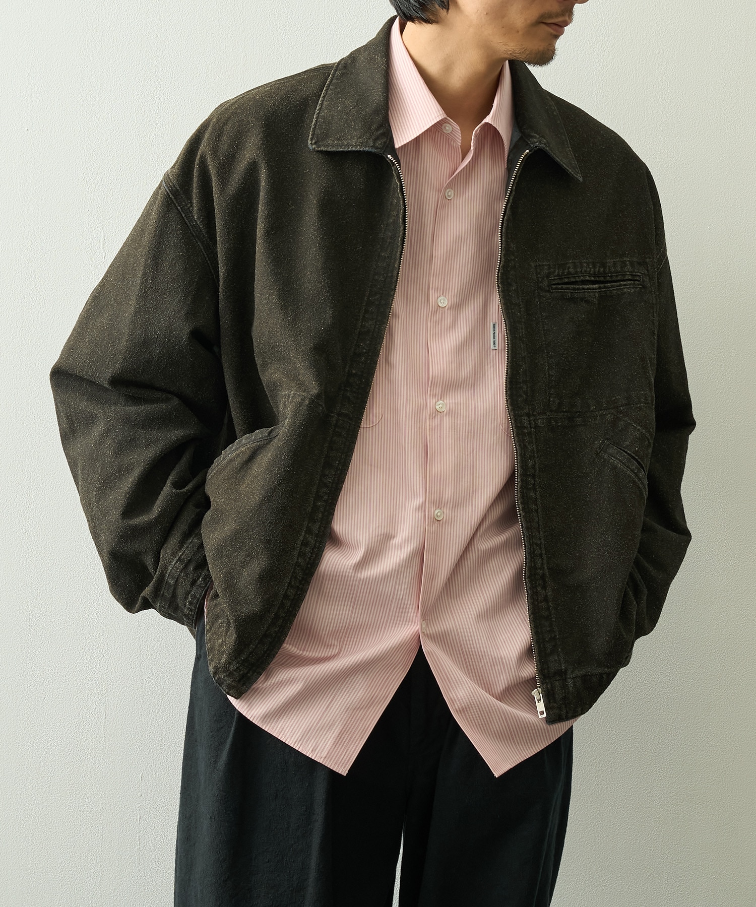 Grainy Denim Work Jacket COOTIE PRODUCTIONS