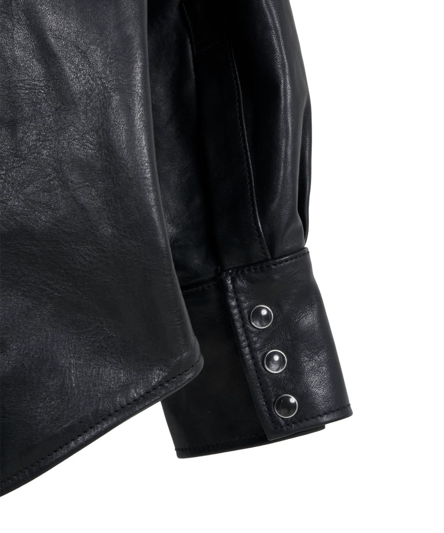 HORSE LEATHER SHIRT VINTAGE W MASSES