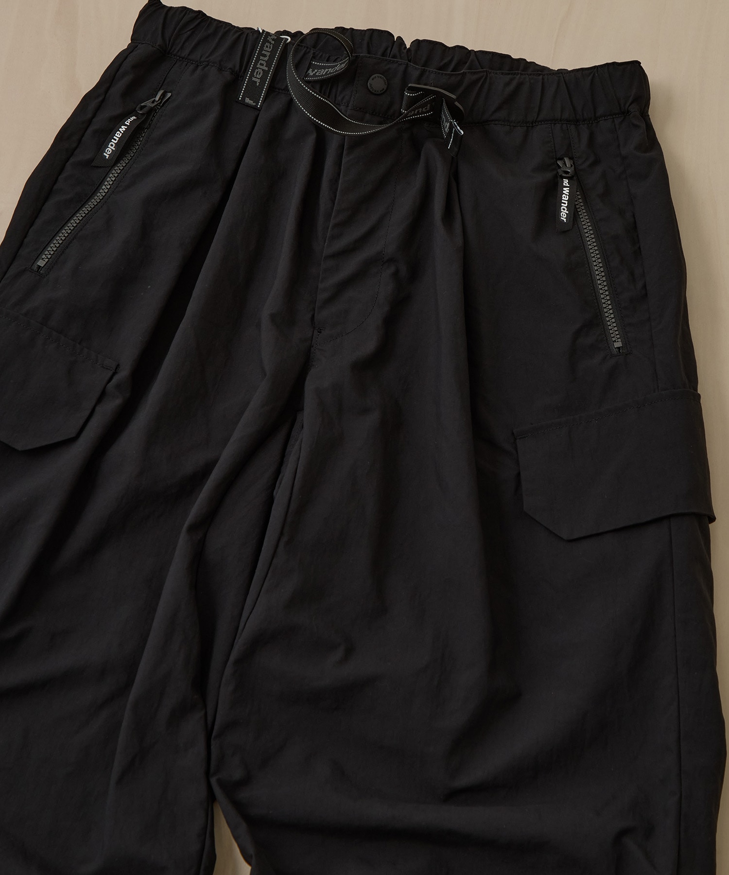 twill pants and wander