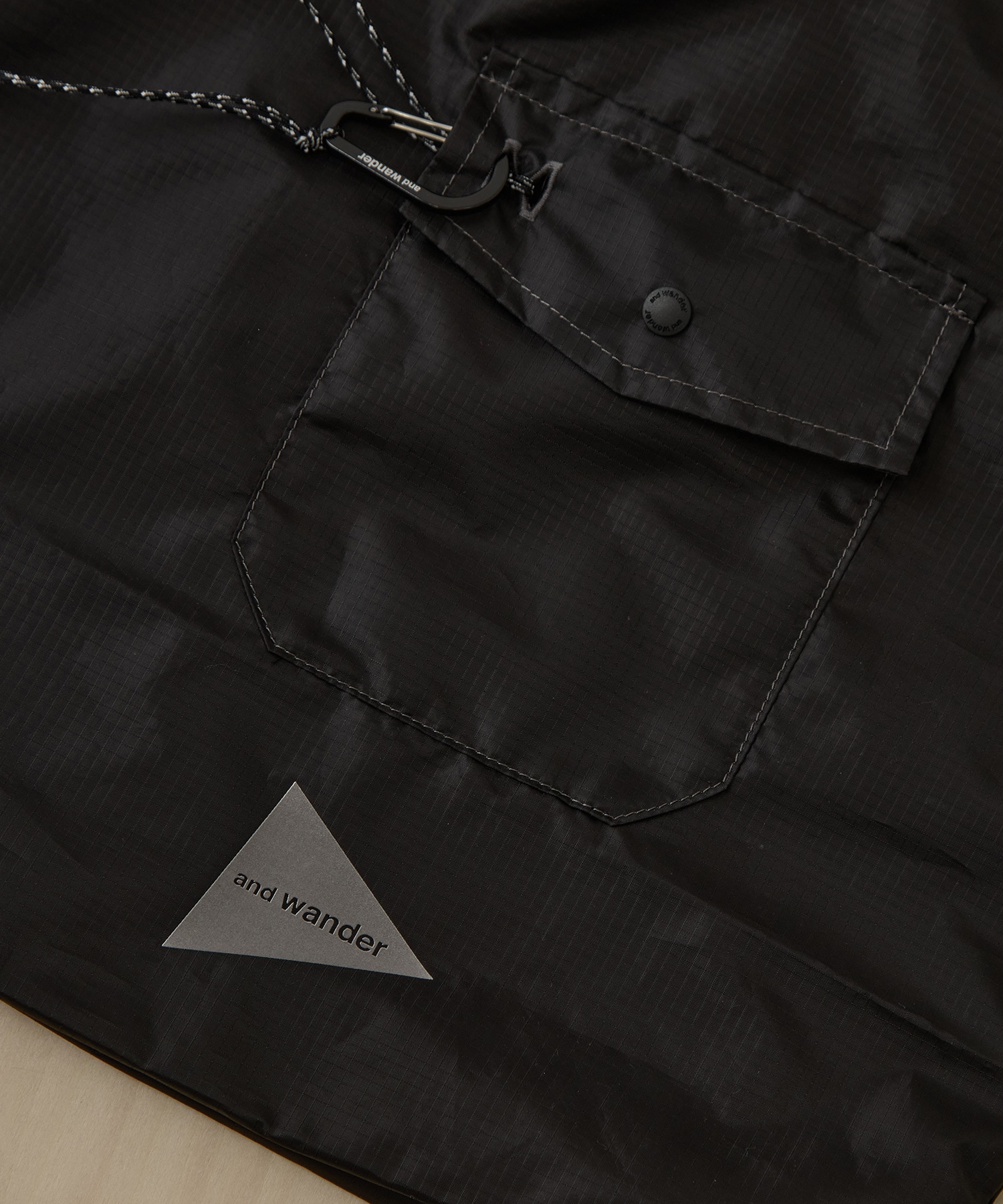 crispy rip grocery pocket bag and wander