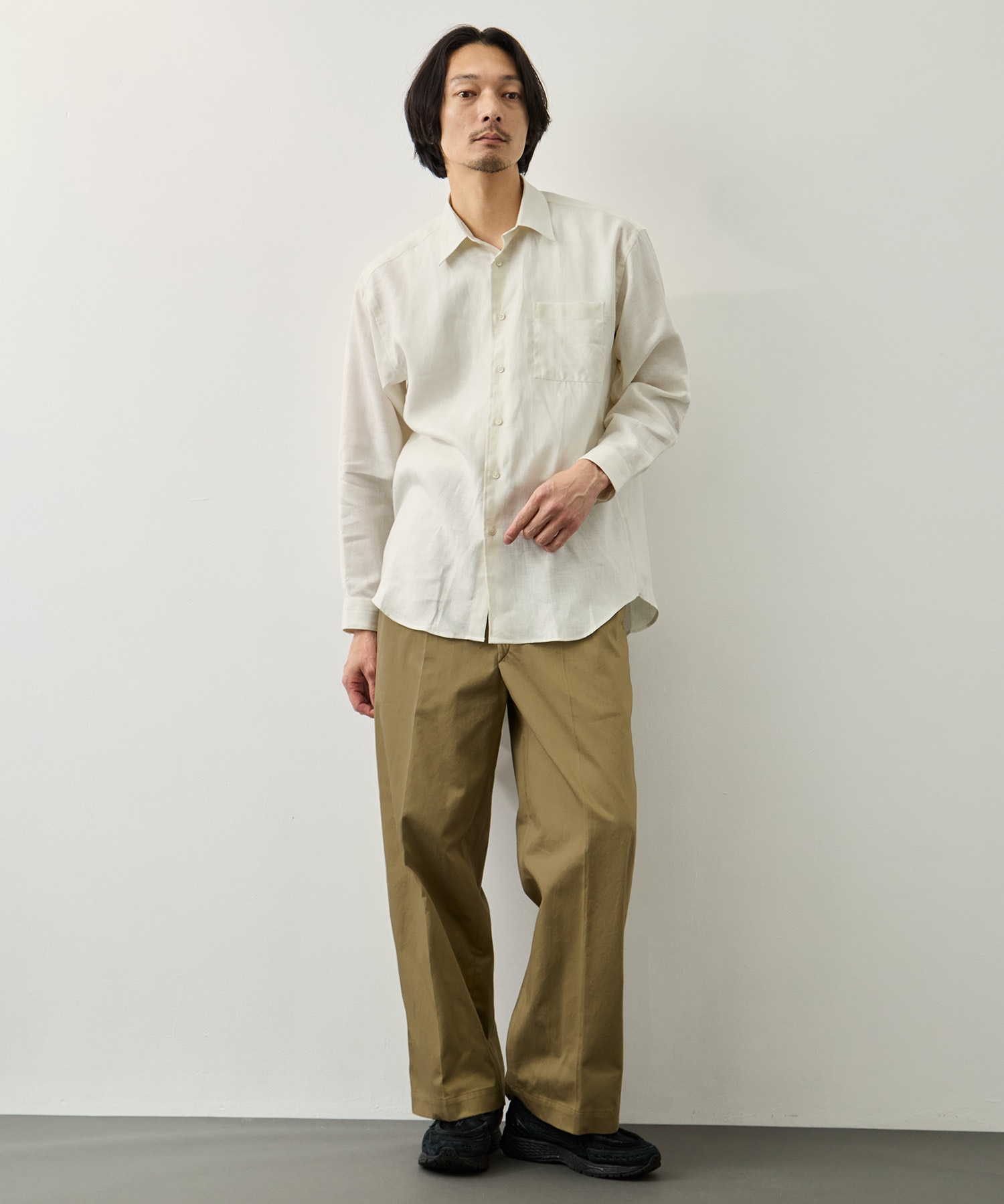 LINEN STANDARD SHIRT FUJI