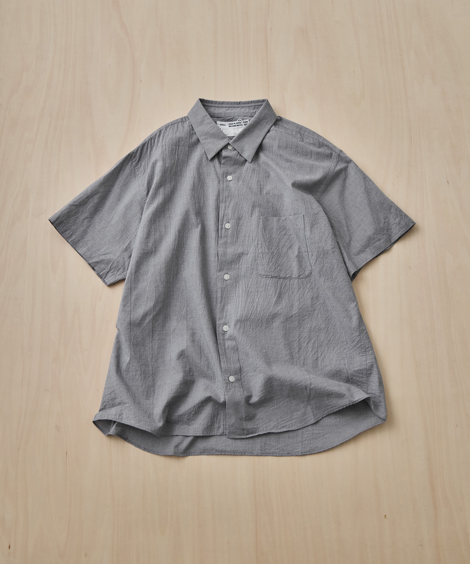 ボタンシャツワイド　S/S YAECA