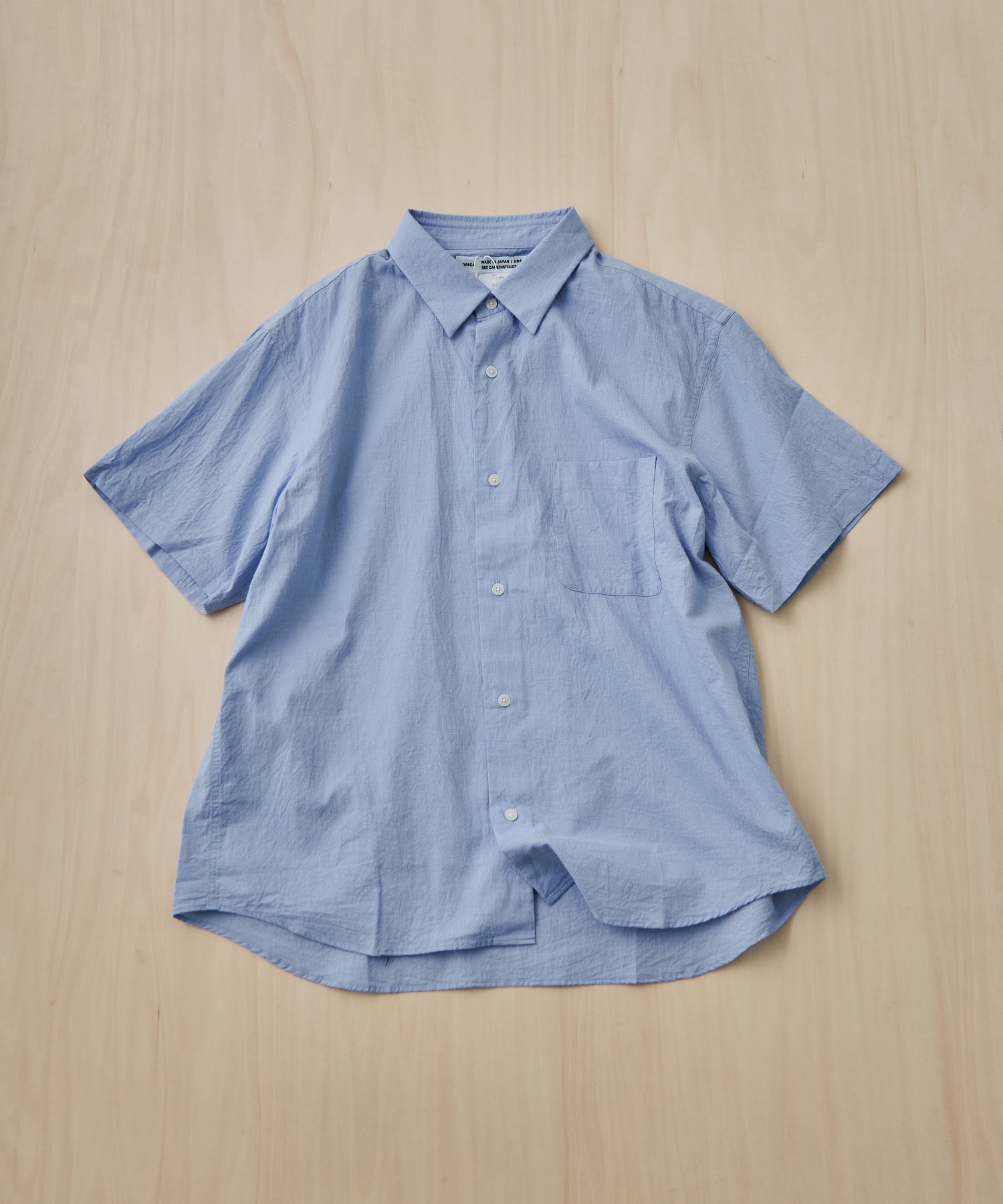 ボタンシャツワイド　S/S YAECA