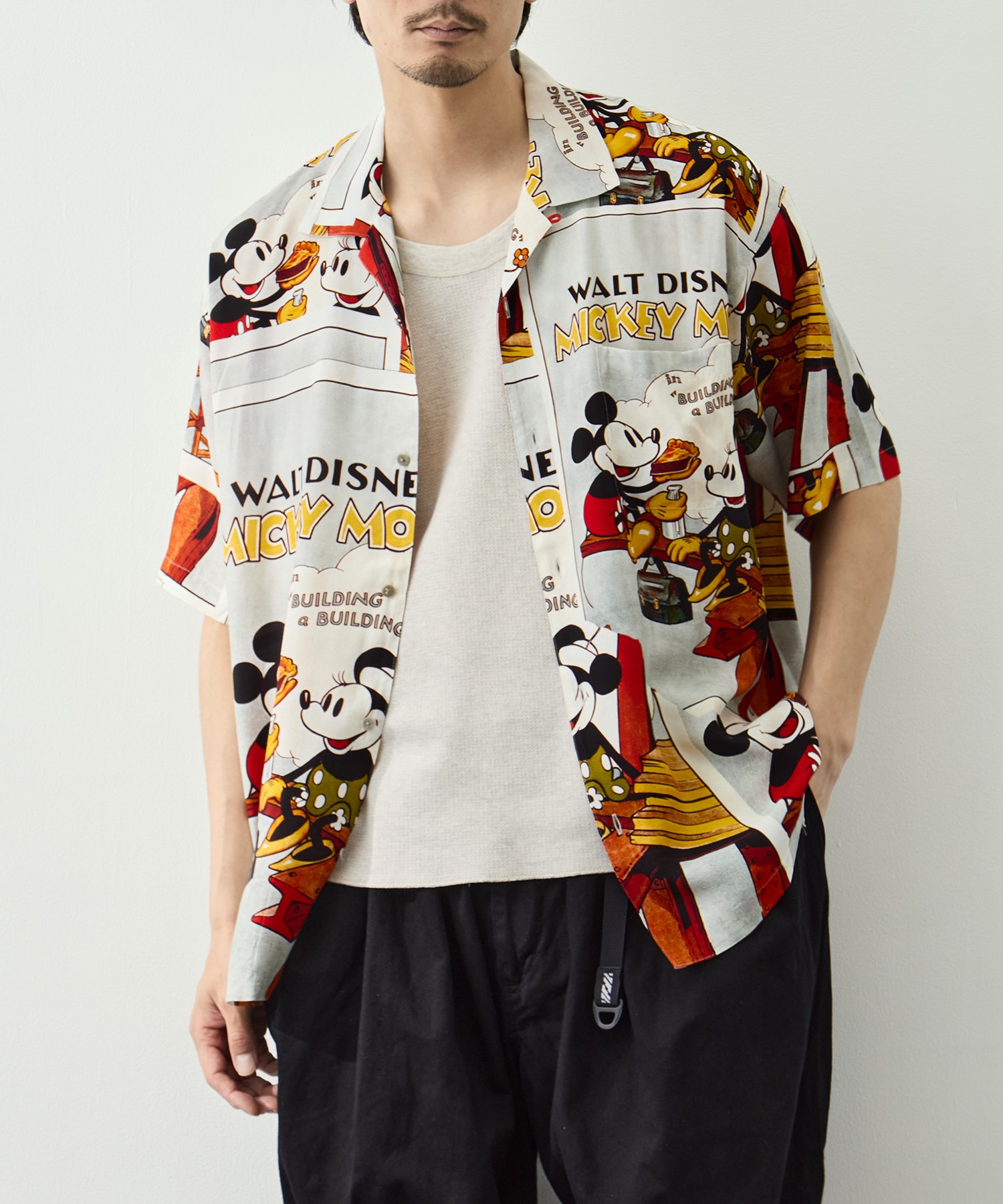 DP-024-3964-0099/MLT/DSNY V_ALOHA SHIRT/MKY&MIN PORTER CLASSIC