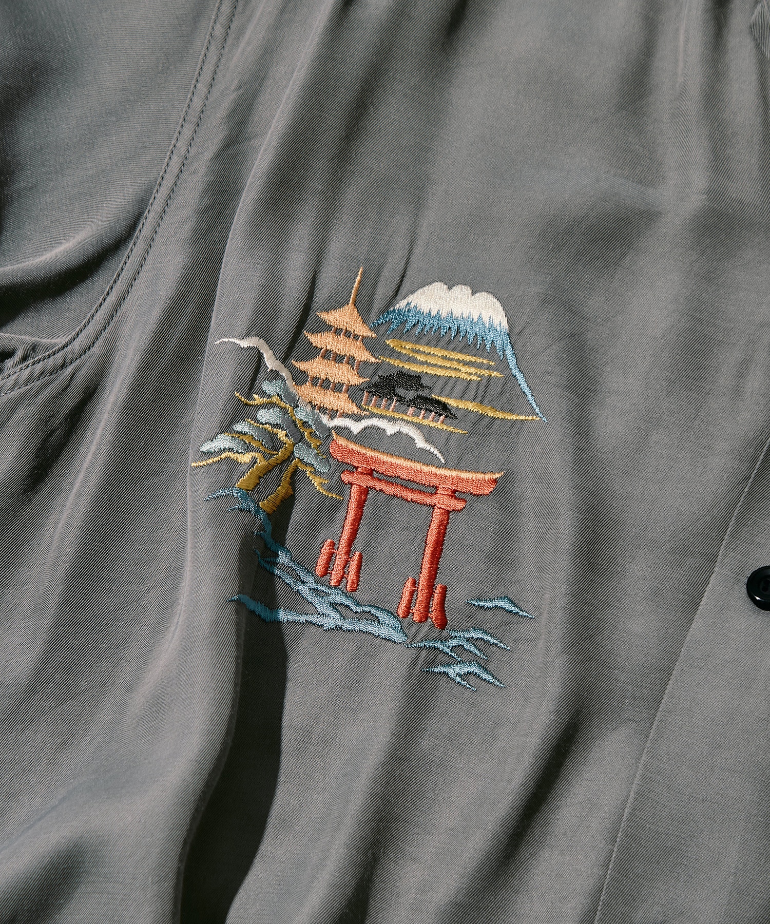 SUKA SHIRT JAPAN MAP TAILOR TOYO