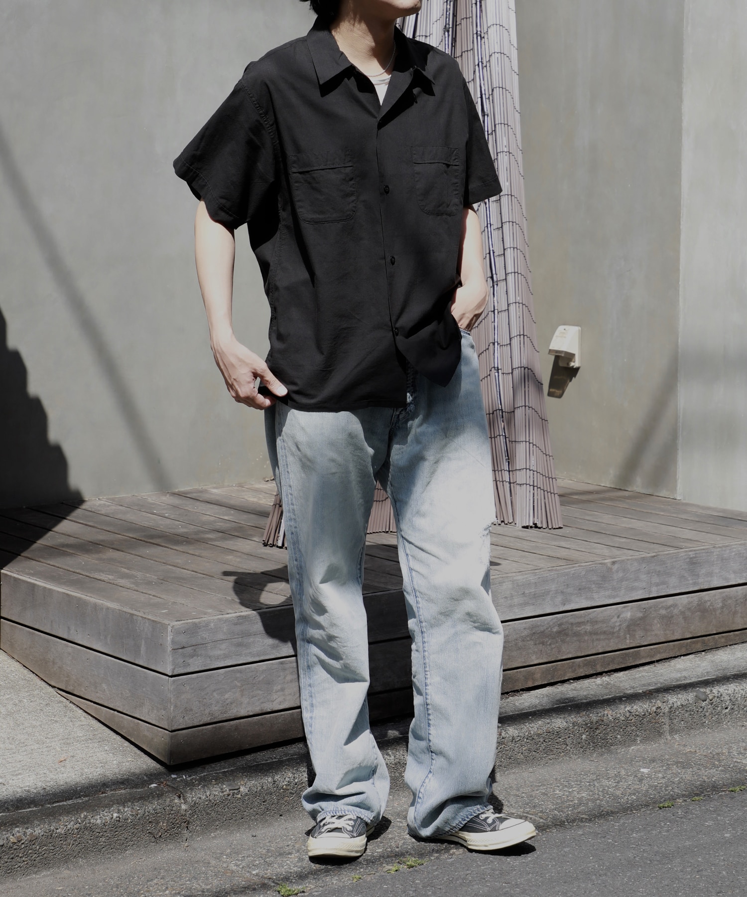 MADRAS DYED S/S SHIRT MASSES