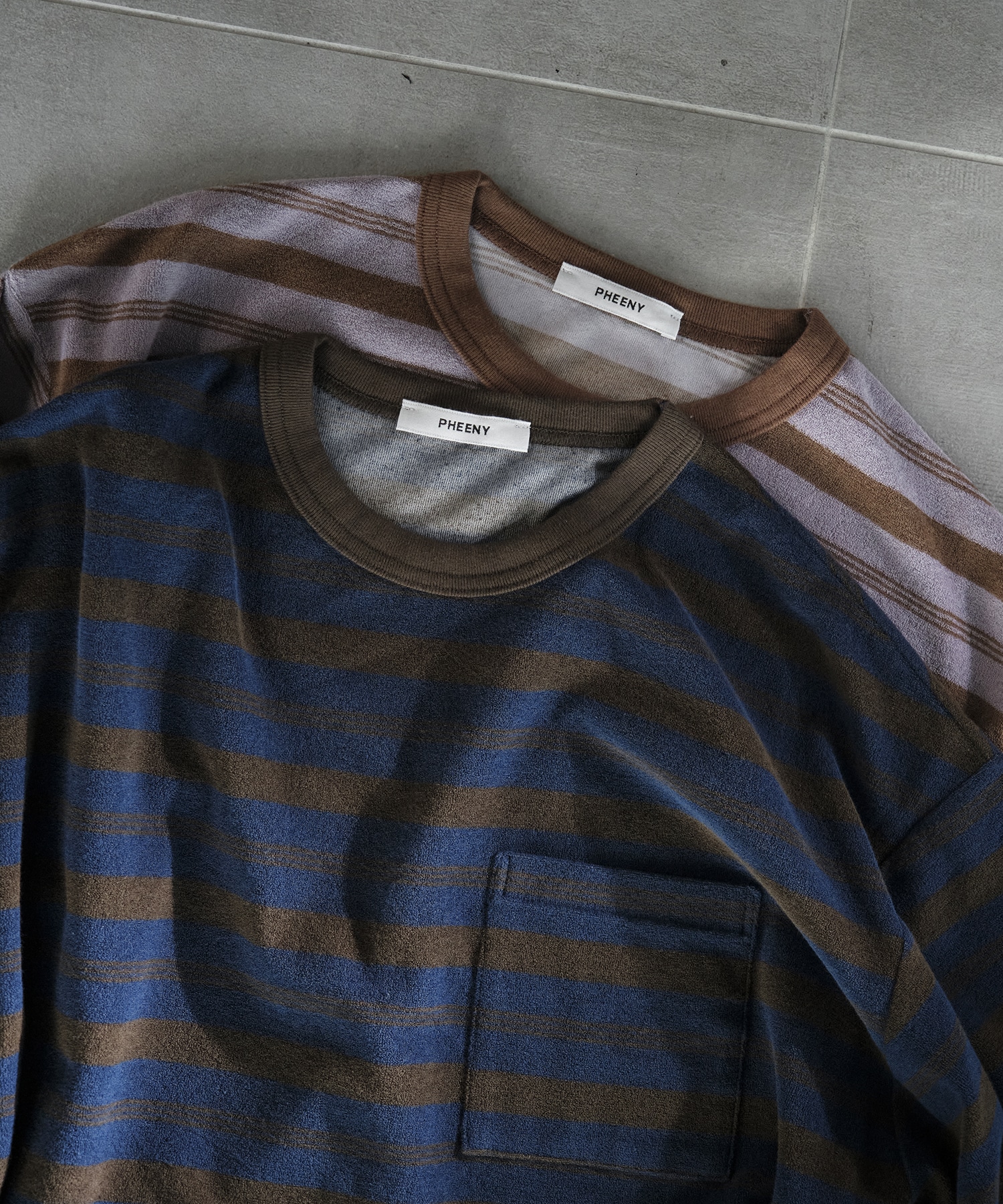 Pile Border Pocket Tee PHEENY