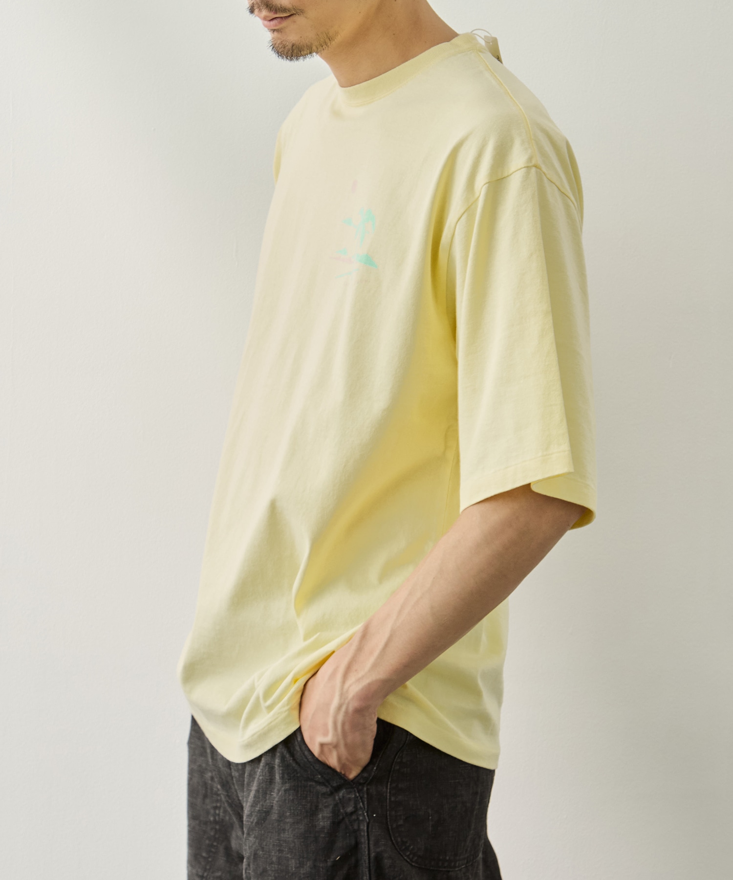 Printed S/S Tee FLOW PHEENY