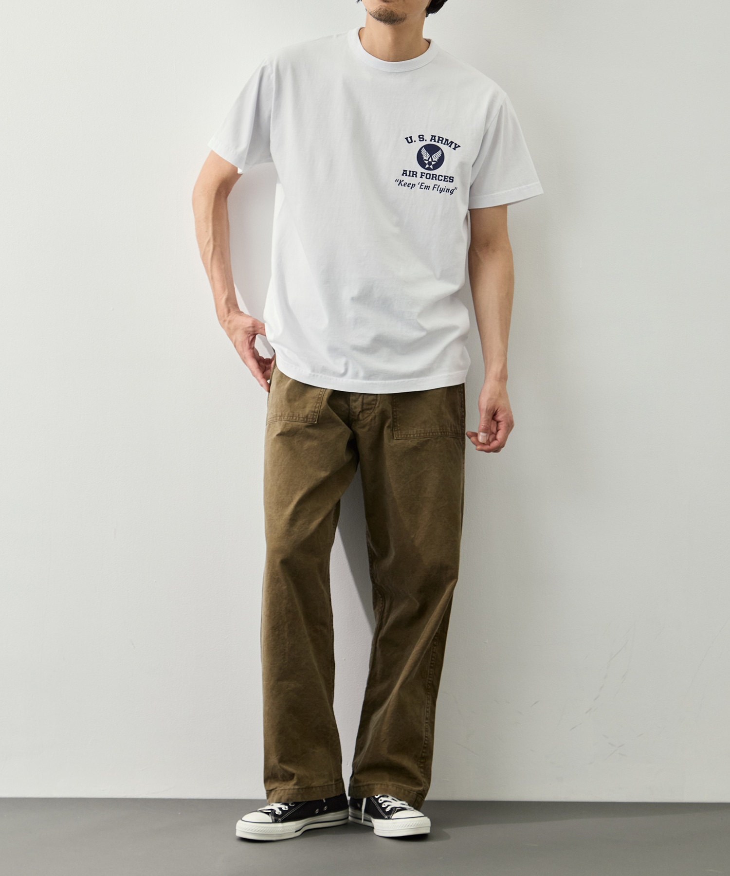 S/S T-SHIRT MADAM SHOO SHOO BUZZ RICKSON'S