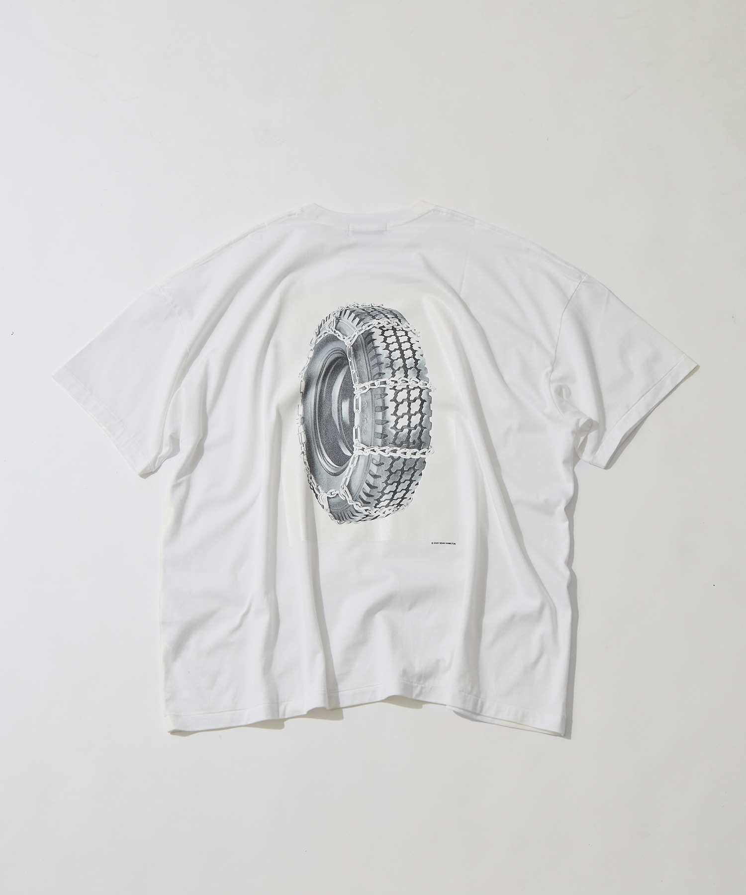 Print S/S Tee ( Tire with Chains ) COOTIE PRODUCTIONS