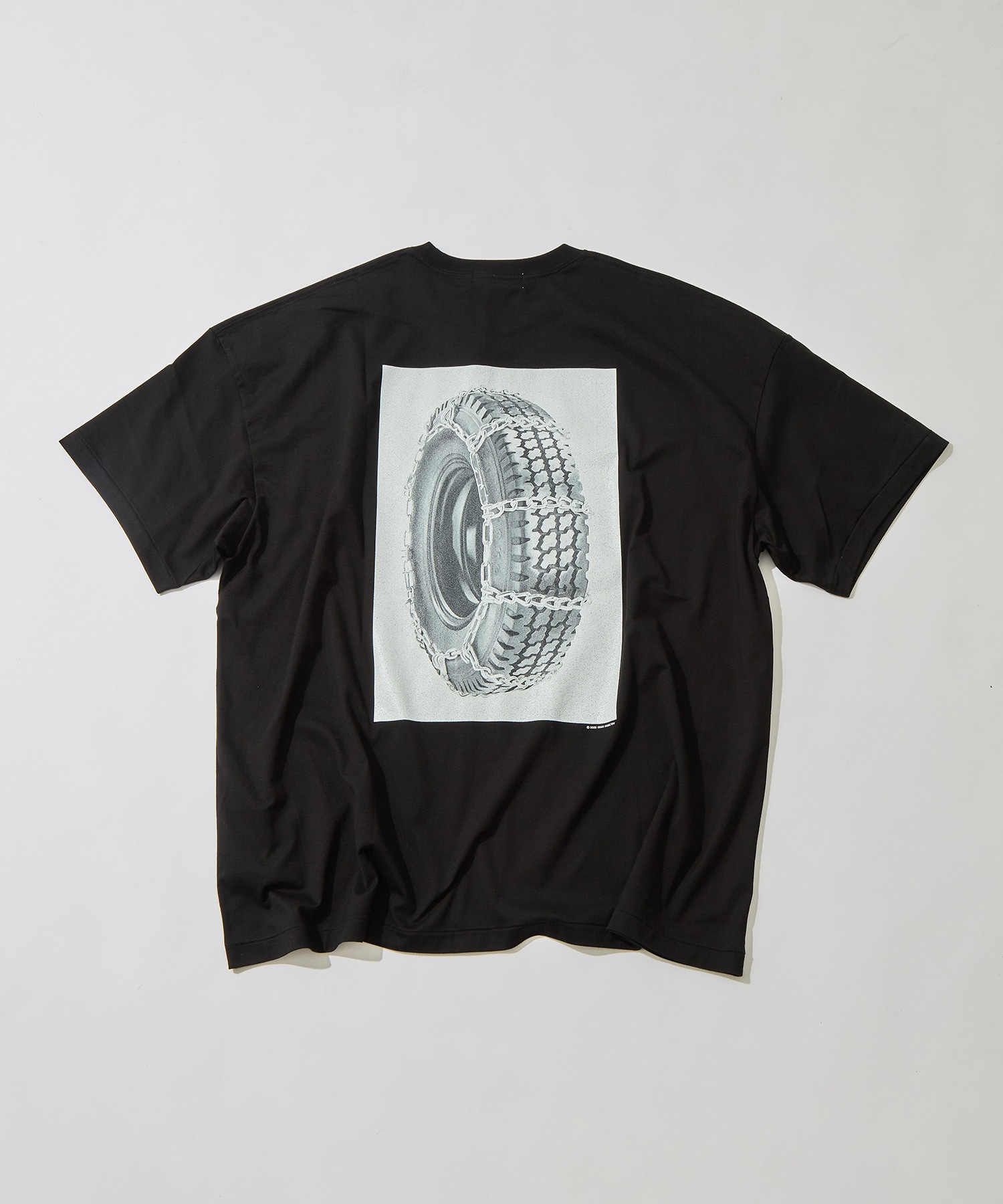 Print S/S Tee ( Tire with Chains ) COOTIE PRODUCTIONS
