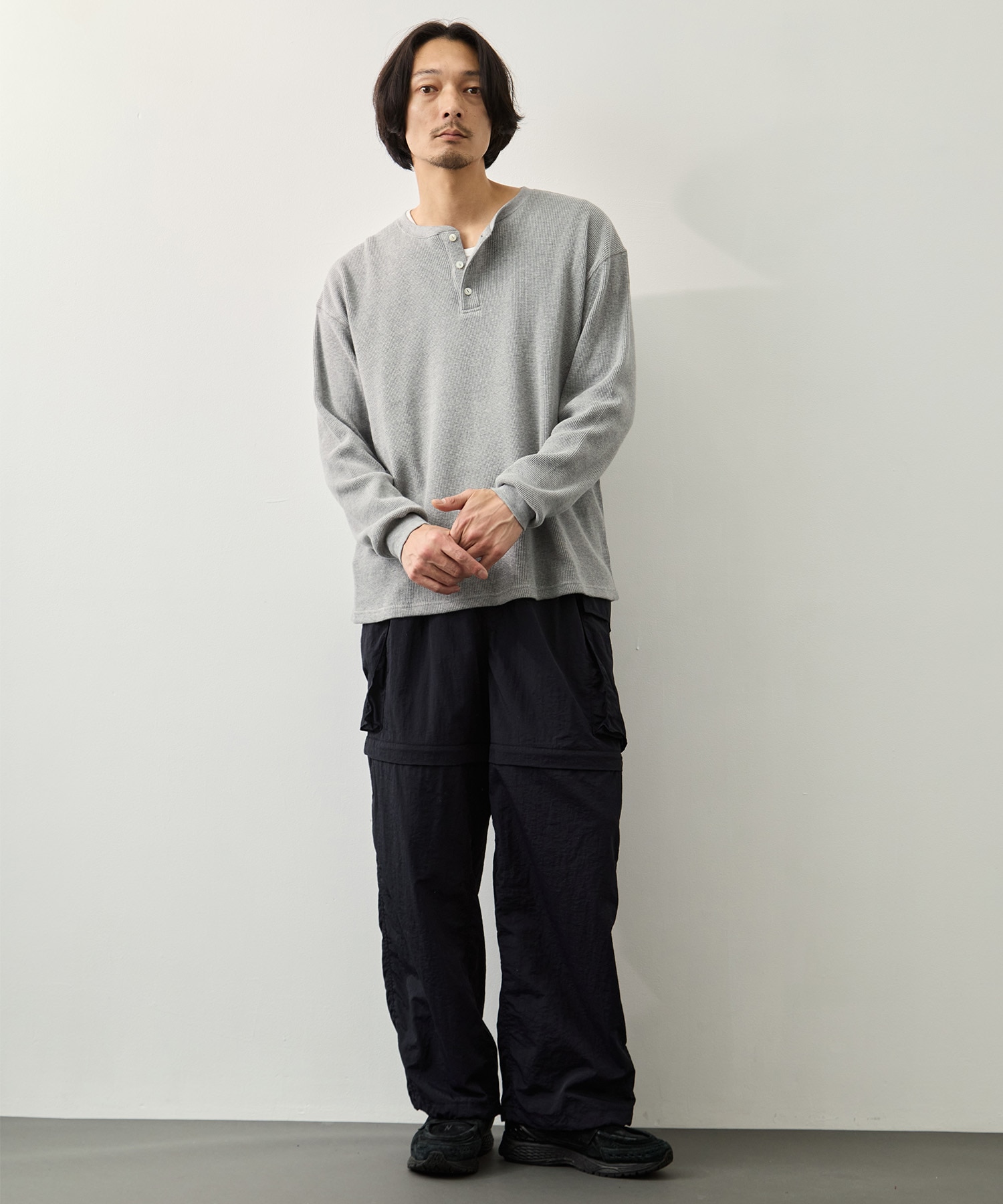 Nylon Taffeta Convertible Pants PHEENY