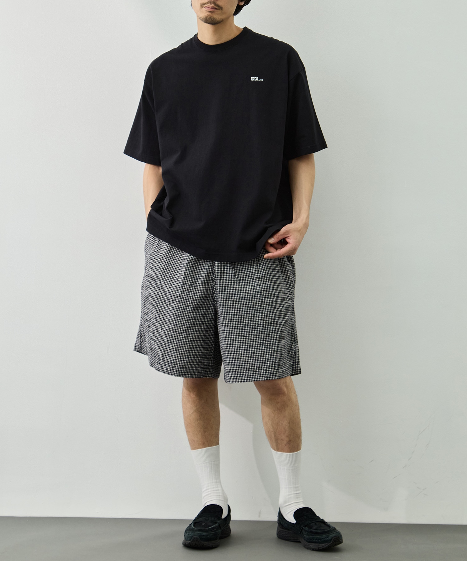 Dobby Gingham Check Easy Shorts COOTIE PRODUCTIONS
