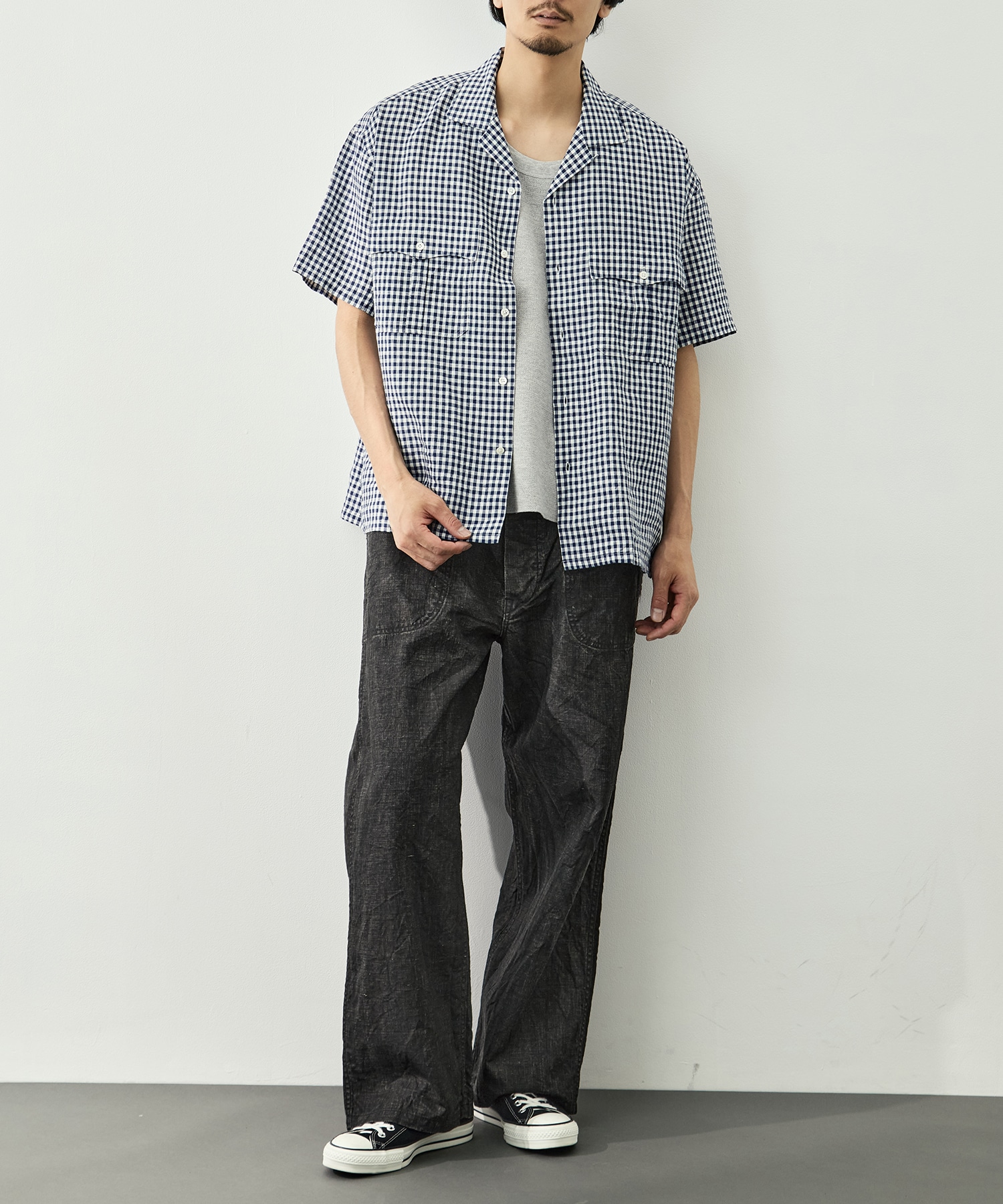 PC-016-3979-0038/D. BU/KEROUC LIN GNGHM CK SHIRT PORTER CLASSIC